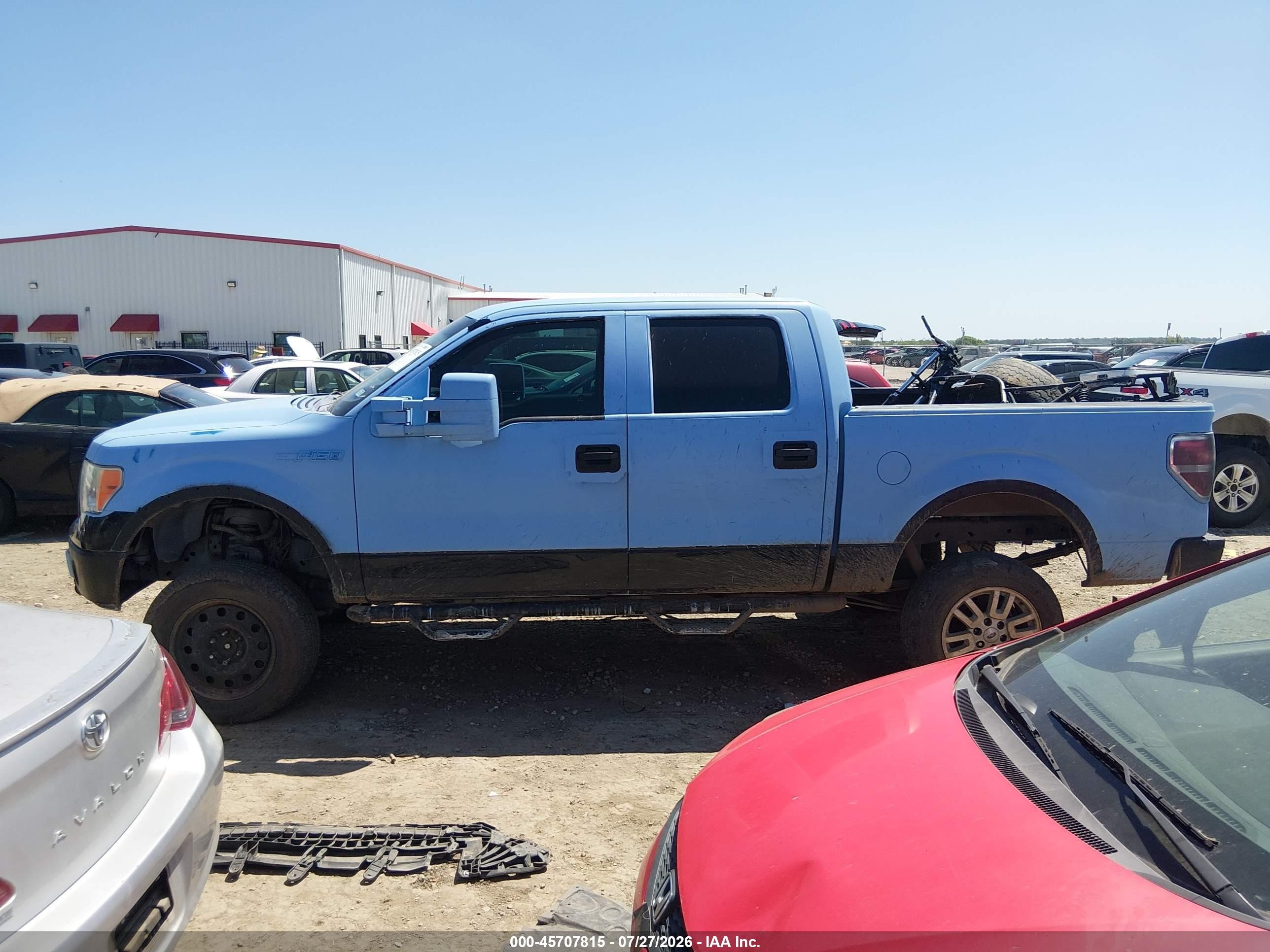 2009 Ford F-150 Fx4/king Ranch/lariat/platinum/xl/xlt Синий vin: 1FTPW14V09FA99311