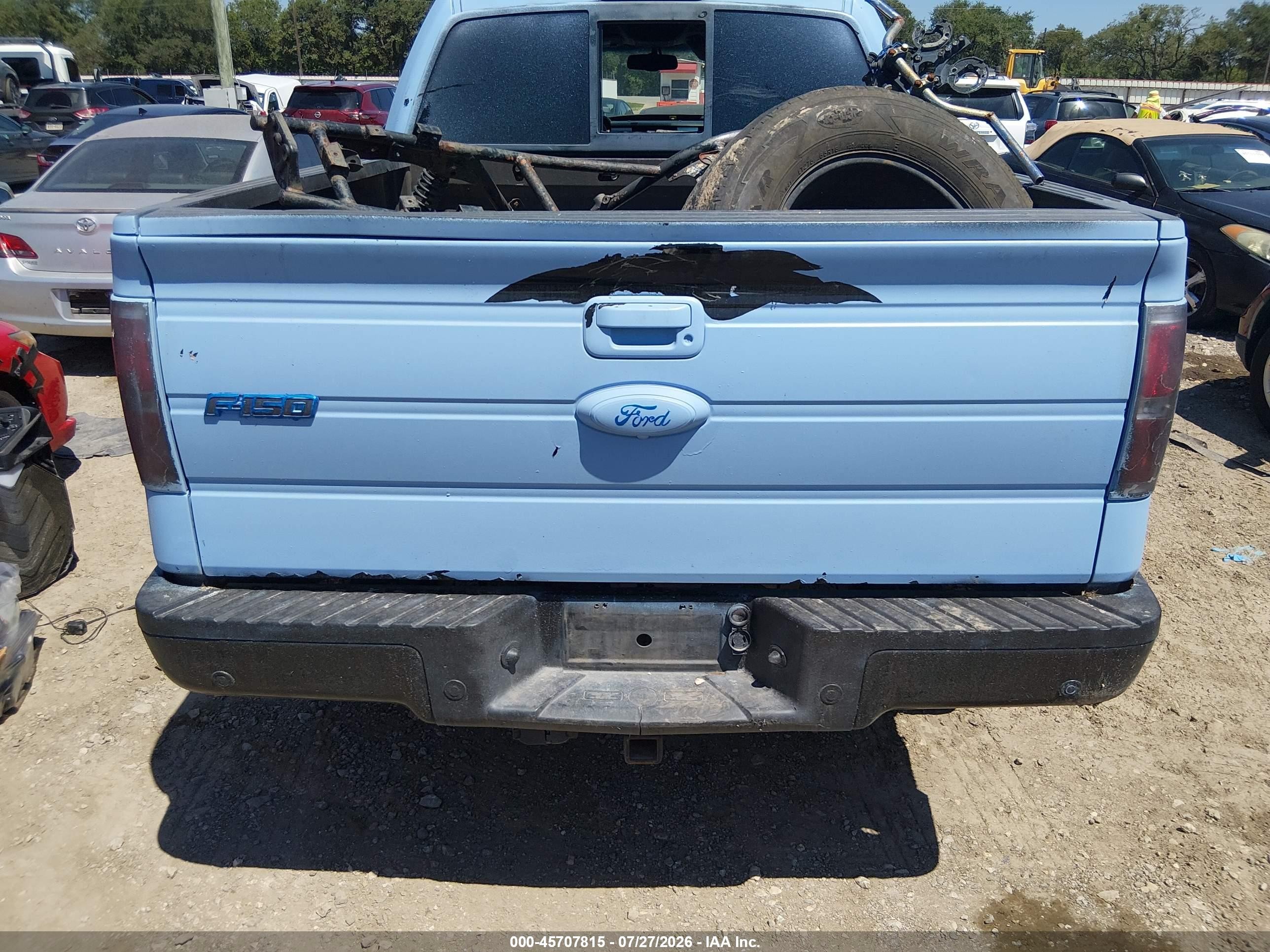 2009 Ford F-150 Fx4/king Ranch/lariat/platinum/xl/xlt Синий vin: 1FTPW14V09FA99311