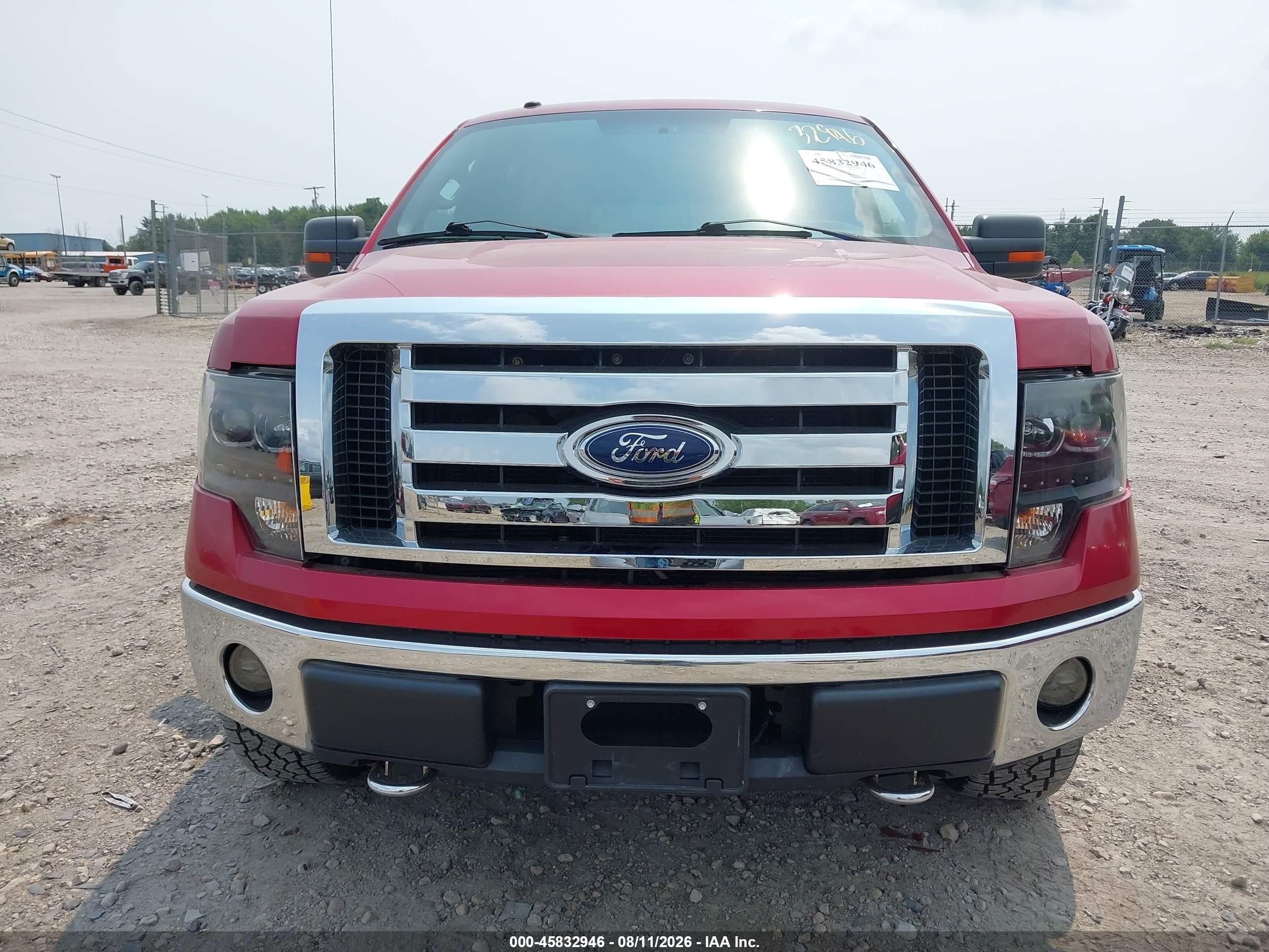2009 Ford F-150 Fx4/king Ranch/lariat/platinum/xl/xlt Red vin: 1FTPW14V09KC17882