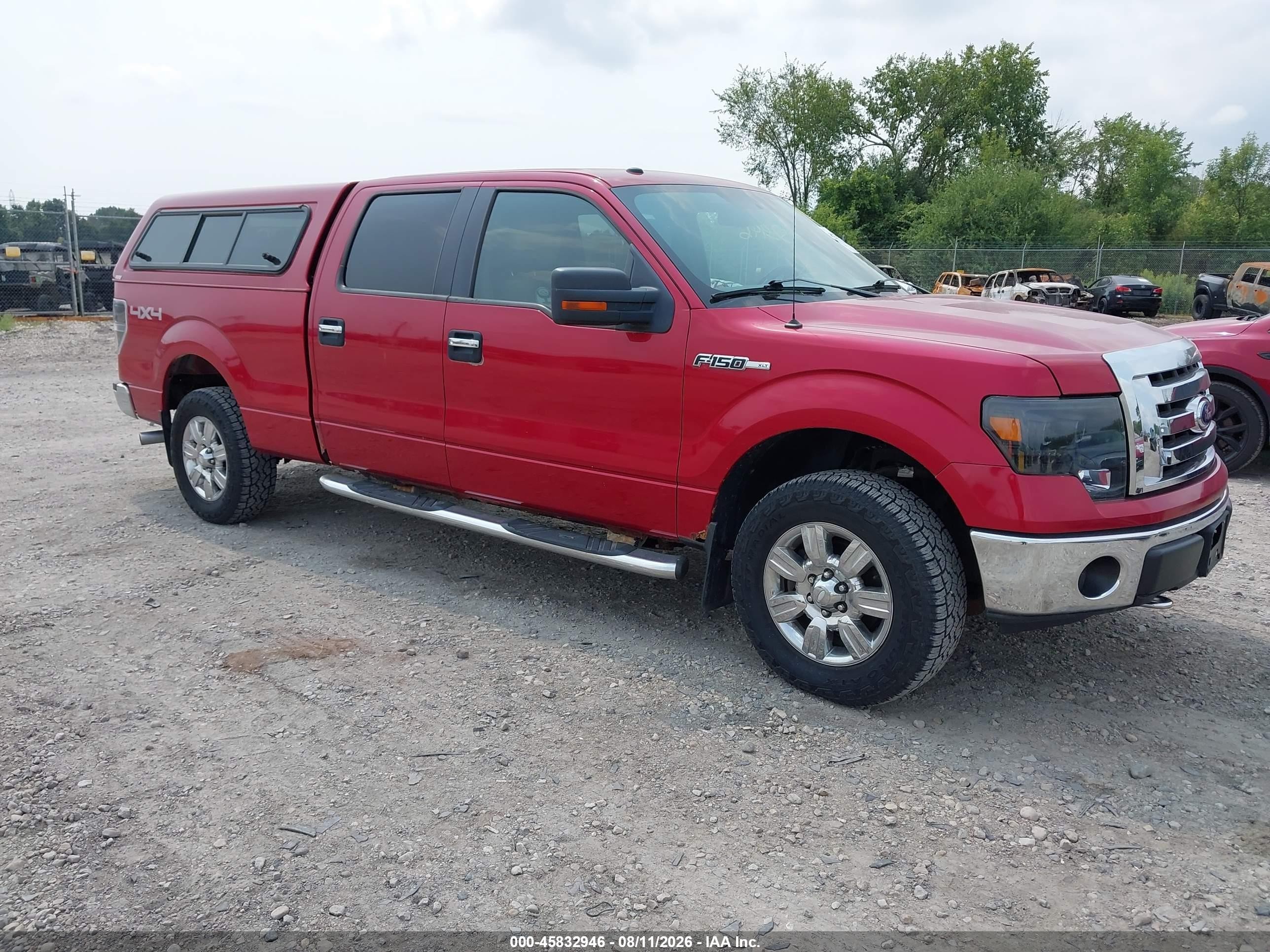 2009 Ford F-150 Fx4/king Ranch/lariat/platinum/xl/xlt Red vin: 1FTPW14V09KC17882
