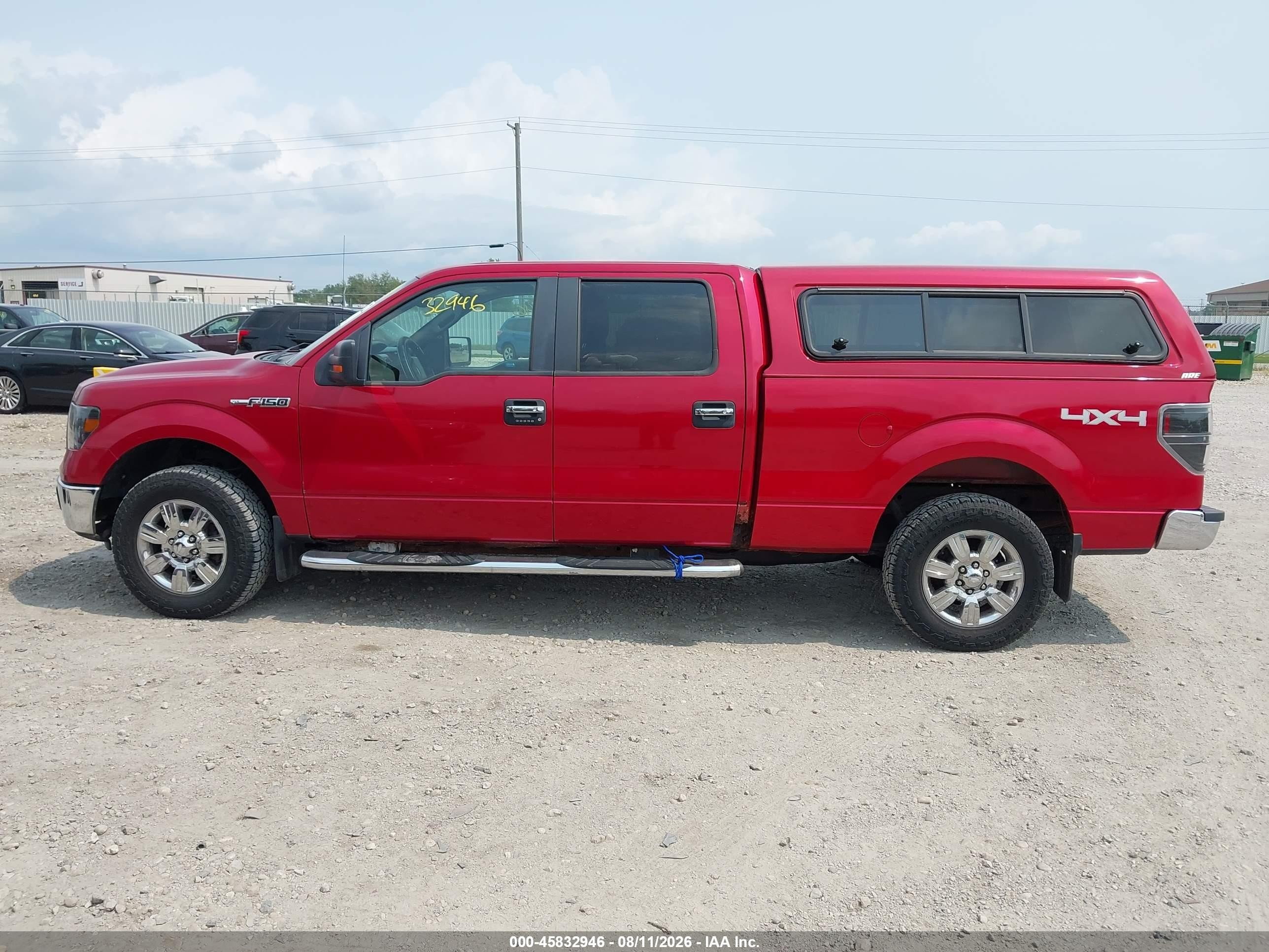 2009 Ford F-150 Fx4/king Ranch/lariat/platinum/xl/xlt Red vin: 1FTPW14V09KC17882
