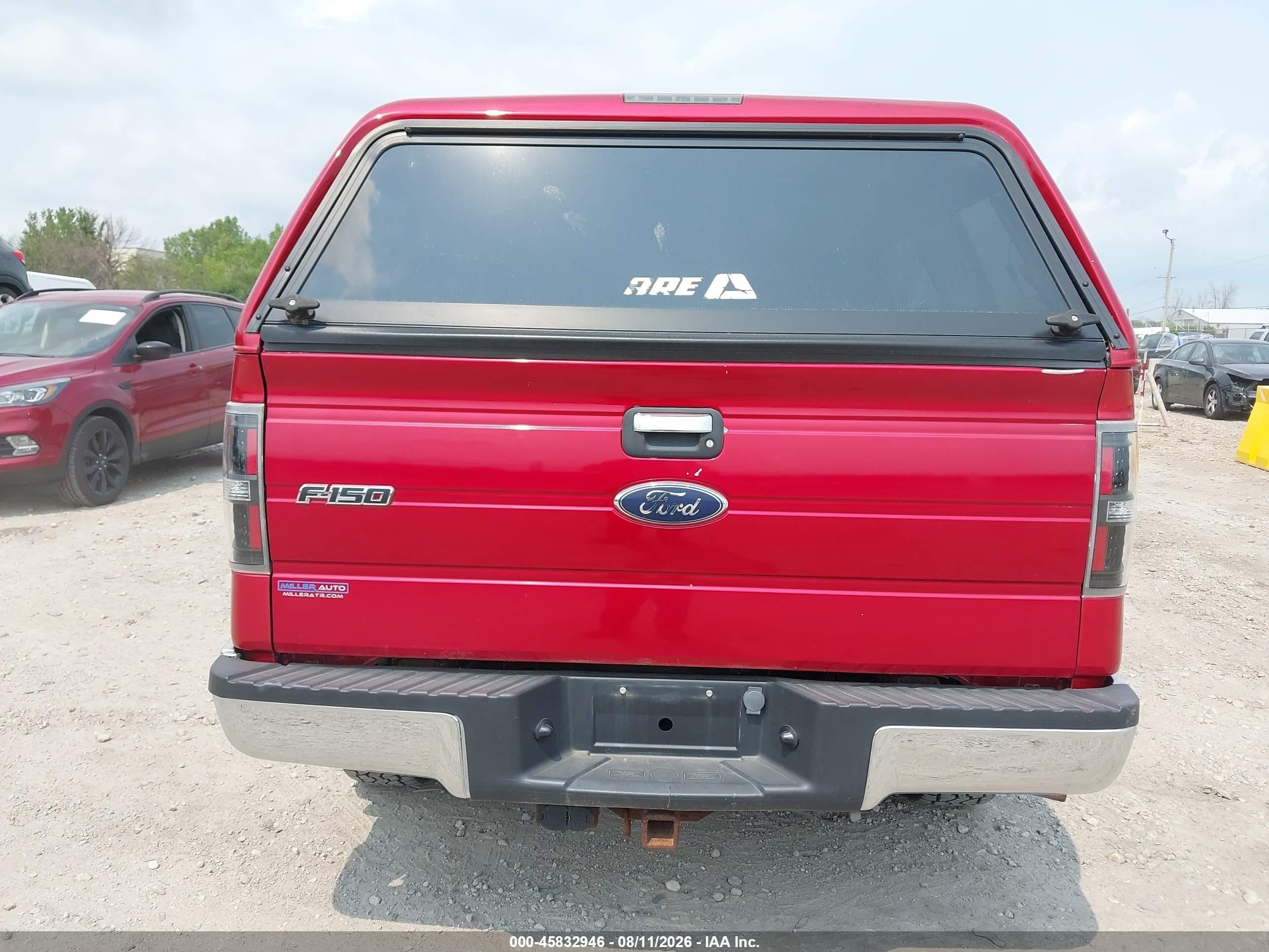 2009 Ford F-150 Fx4/king Ranch/lariat/platinum/xl/xlt Red vin: 1FTPW14V09KC17882