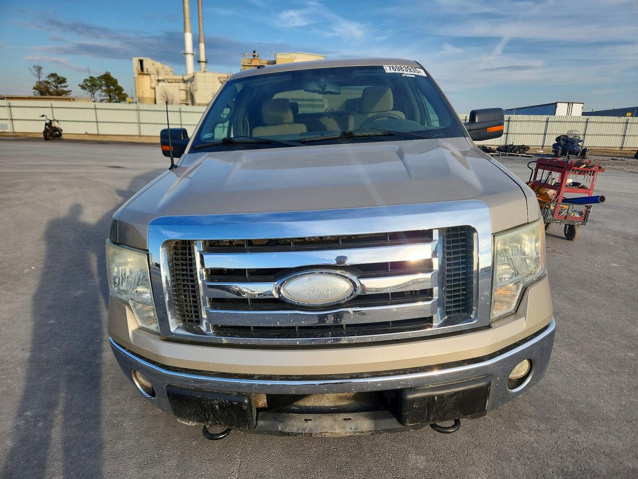 2009 Ford F150 Supercrew Желто-коричневый vin: 1FTPW14V09KC94705