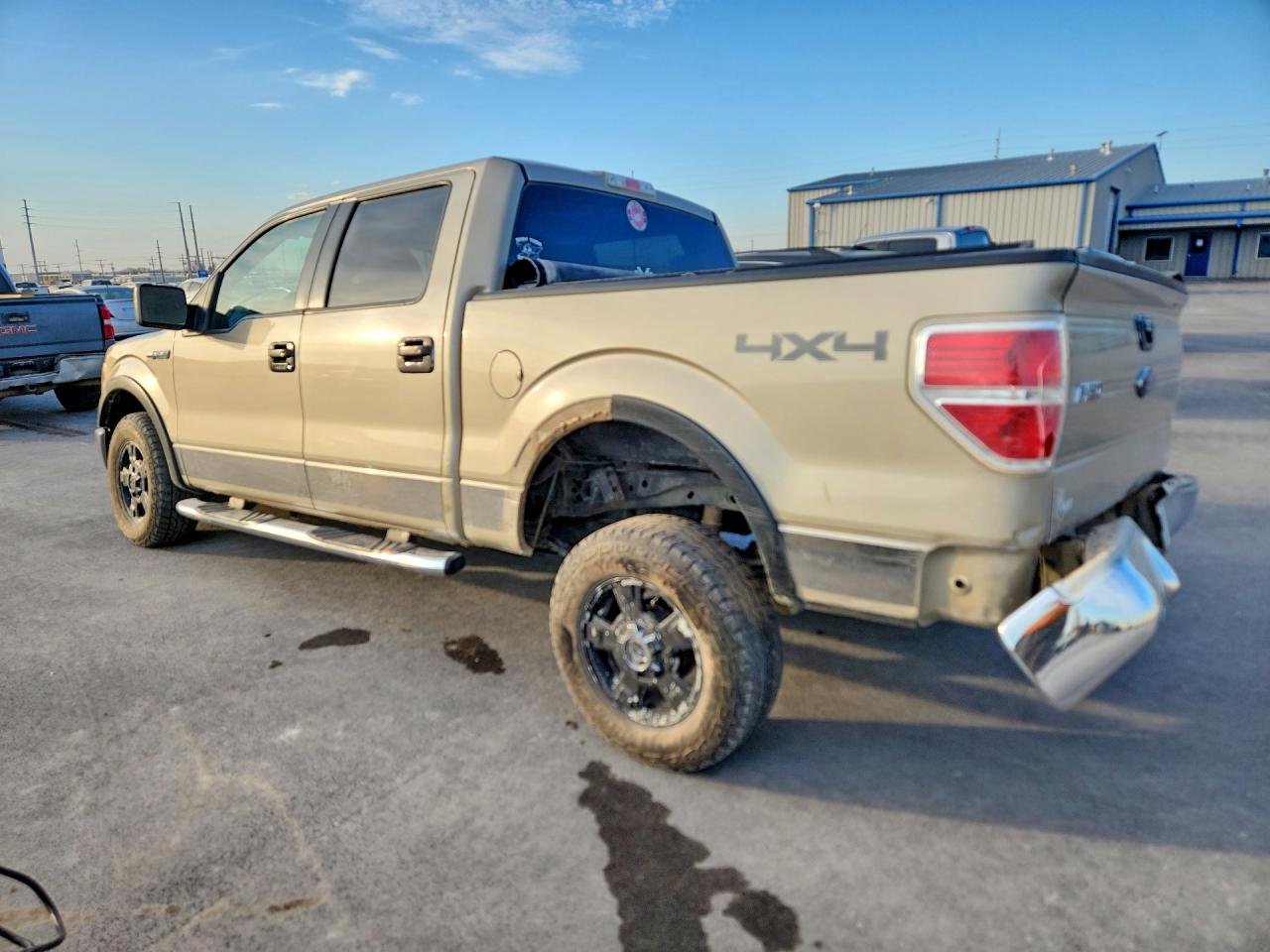 2009 Ford F150 Supercrew Желто-коричневый vin: 1FTPW14V09KC94705