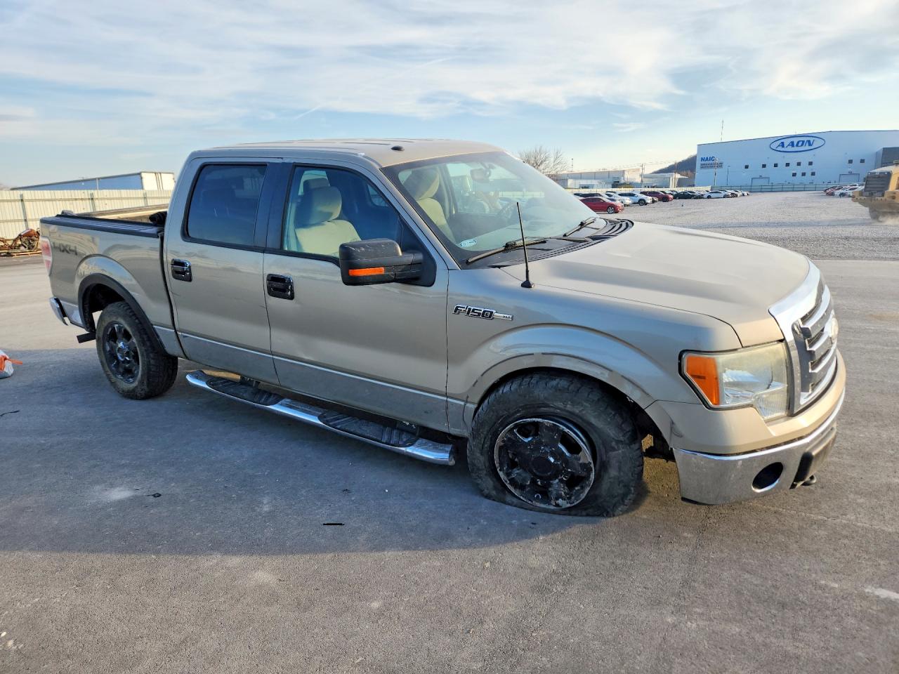 2009 Ford F150 Supercrew Желто-коричневый vin: 1FTPW14V09KC94705