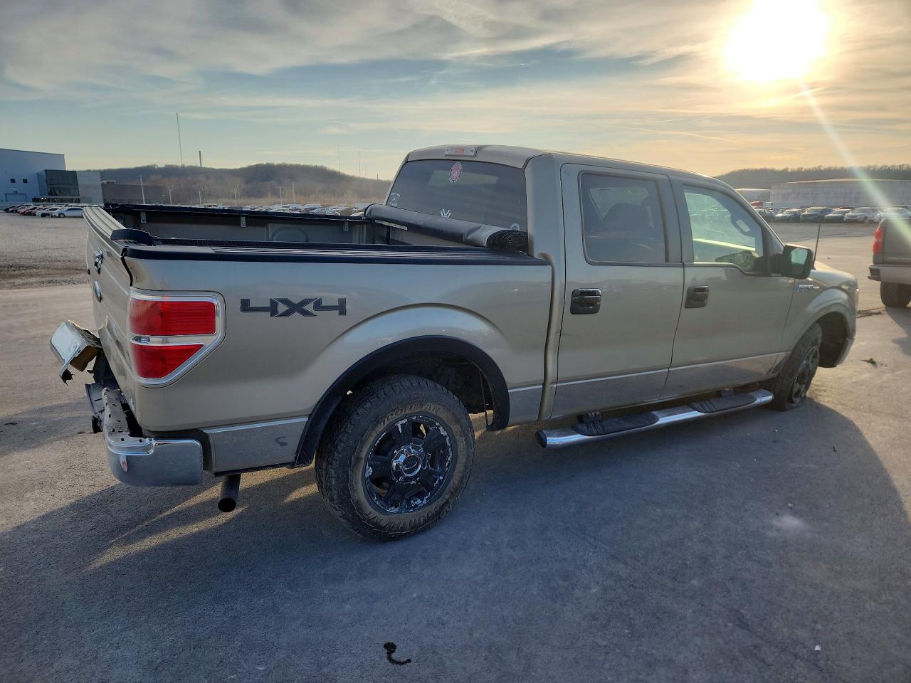 2009 Ford F150 Supercrew Желто-коричневый vin: 1FTPW14V09KC94705