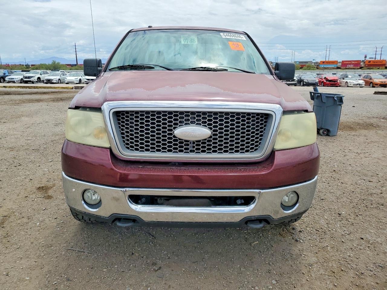 2006 Ford F150 Supercrew Maroon vin: 1FTPW14V16FB14832