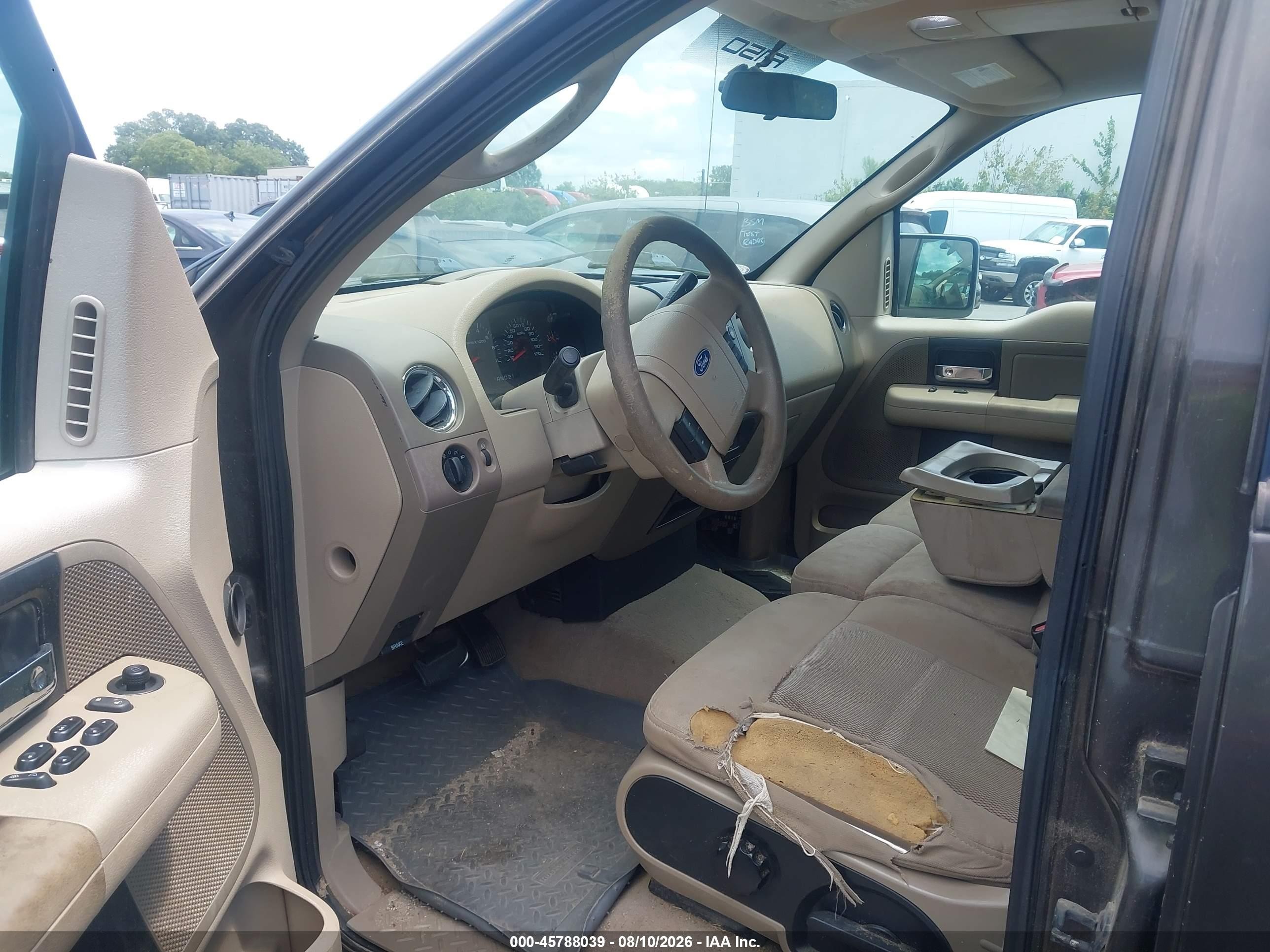 2006 Ford F-150 Fx4/lariat/xlt Brown vin: 1FTPW14V16KC58579