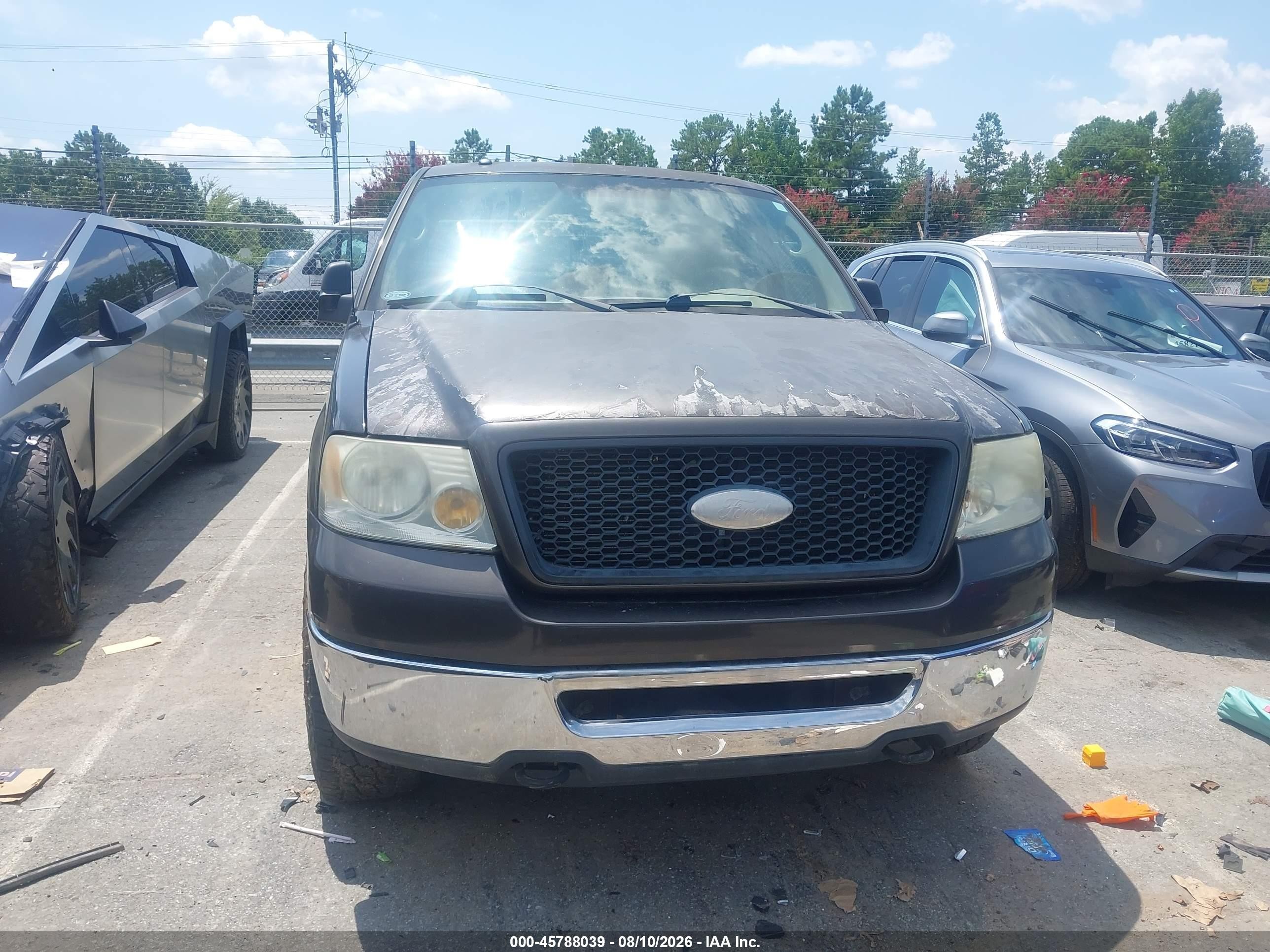 2006 Ford F-150 Fx4/lariat/xlt Brown vin: 1FTPW14V16KC58579