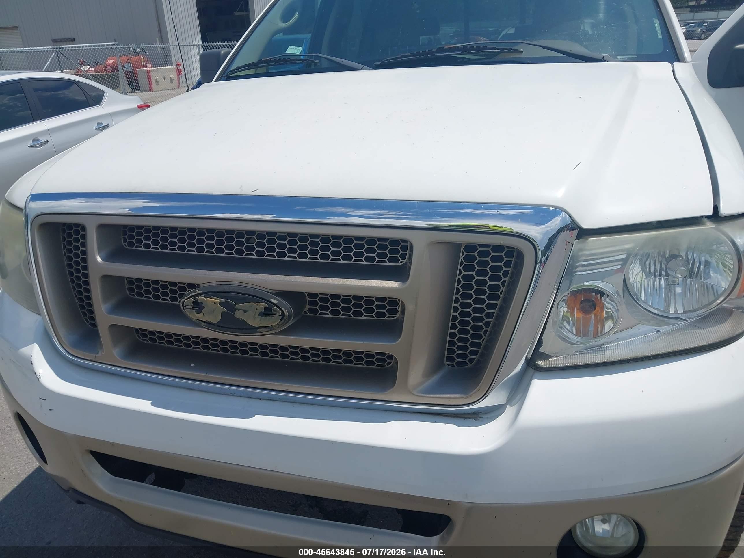 2006 Ford F-150 Fx4/lariat/xlt White vin: 1FTPW14V16KC83420