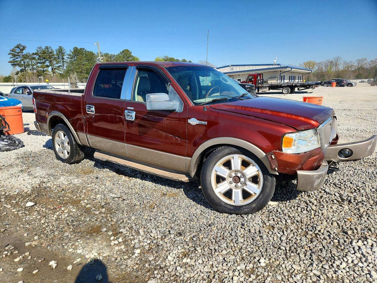 2006 Ford F150 Supercrew Maroon vin: 1FTPW14V16KD15704