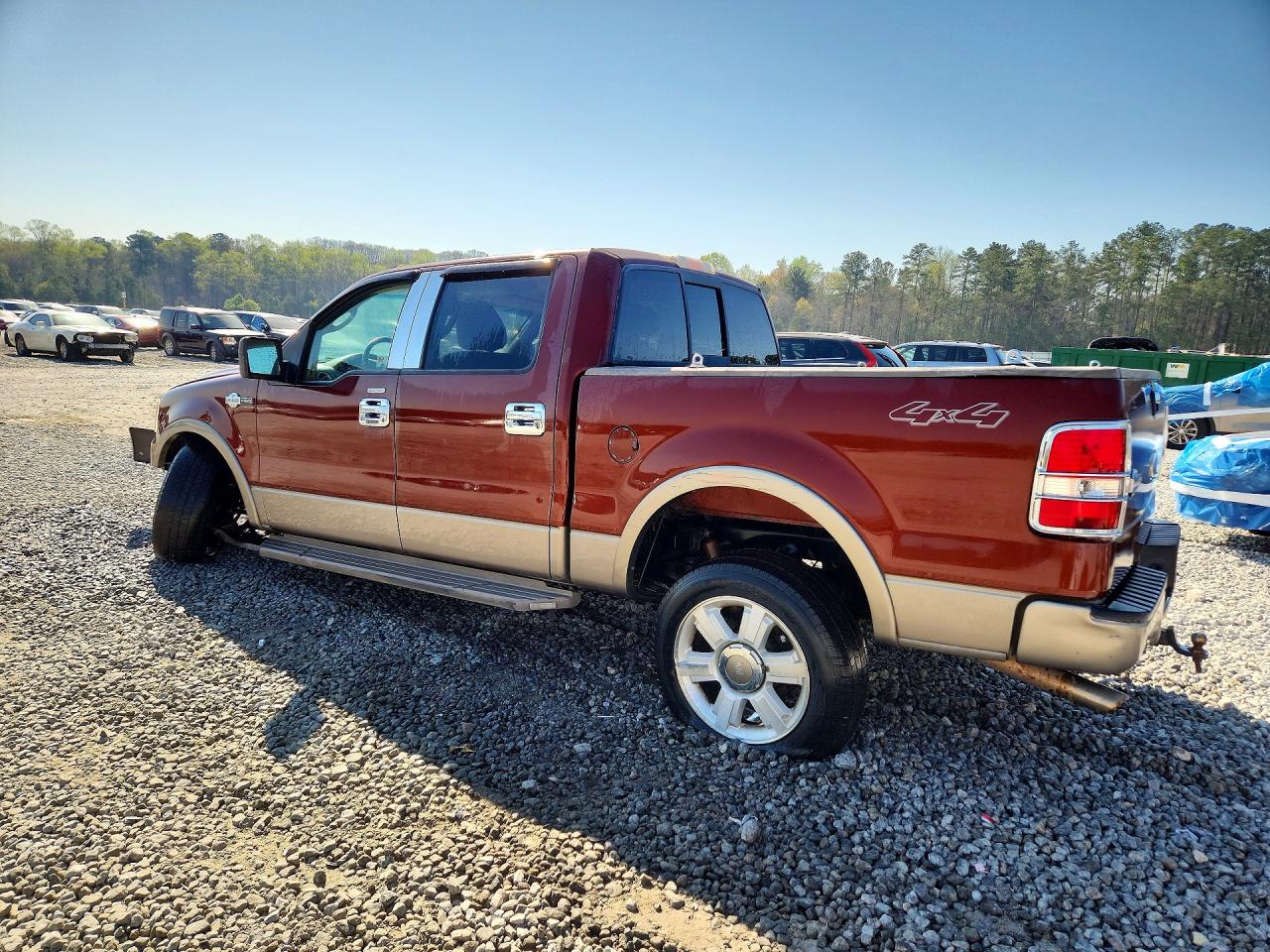 2006 Ford F150 Supercrew Maroon vin: 1FTPW14V16KD15704