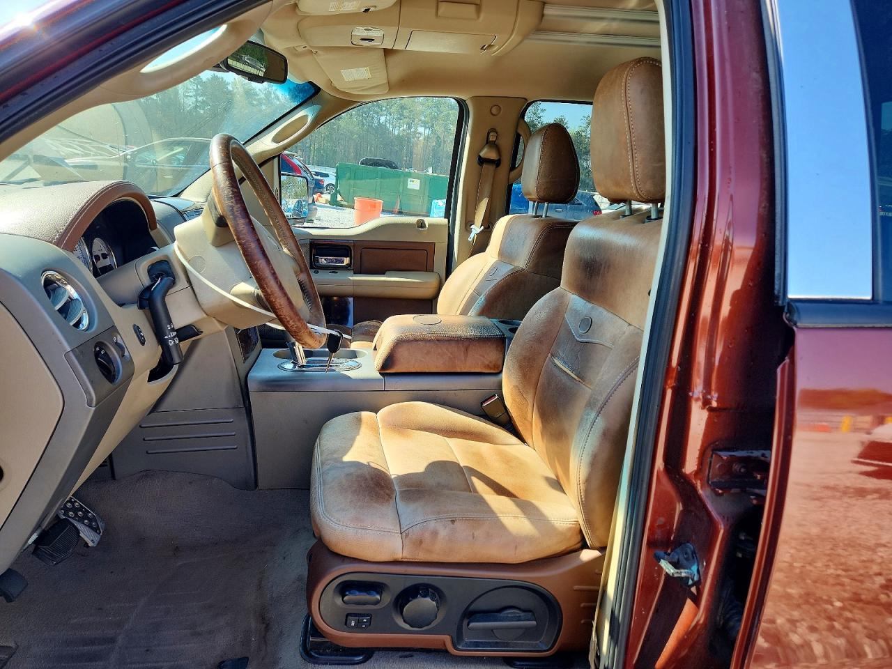 2006 Ford F150 Supercrew Maroon vin: 1FTPW14V16KD15704