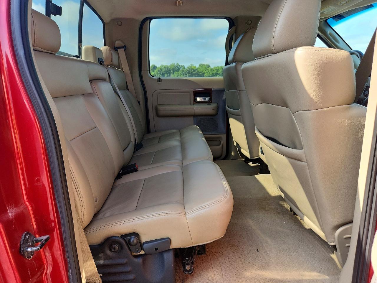 2007 Ford F150 Supercrew Red vin: 1FTPW14V17FA11170