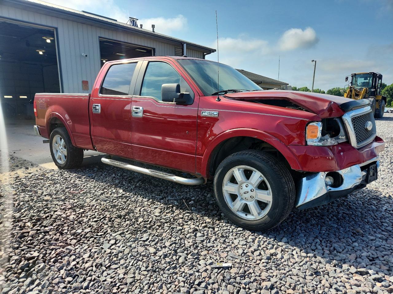 2007 Ford F150 Supercrew Red vin: 1FTPW14V17FA11170