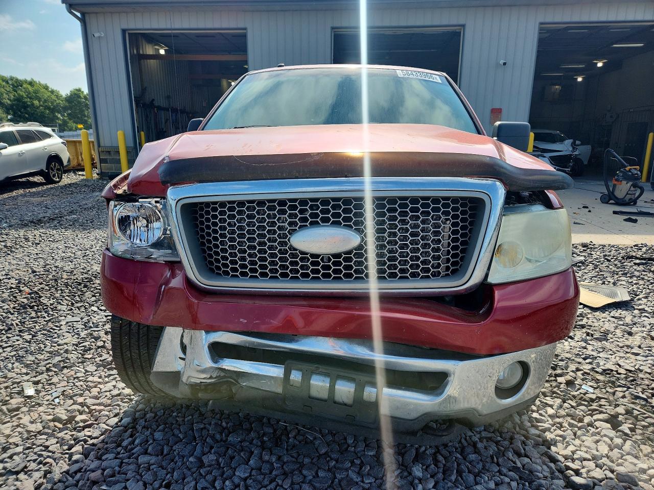 2007 Ford F150 Supercrew Red vin: 1FTPW14V17FA11170