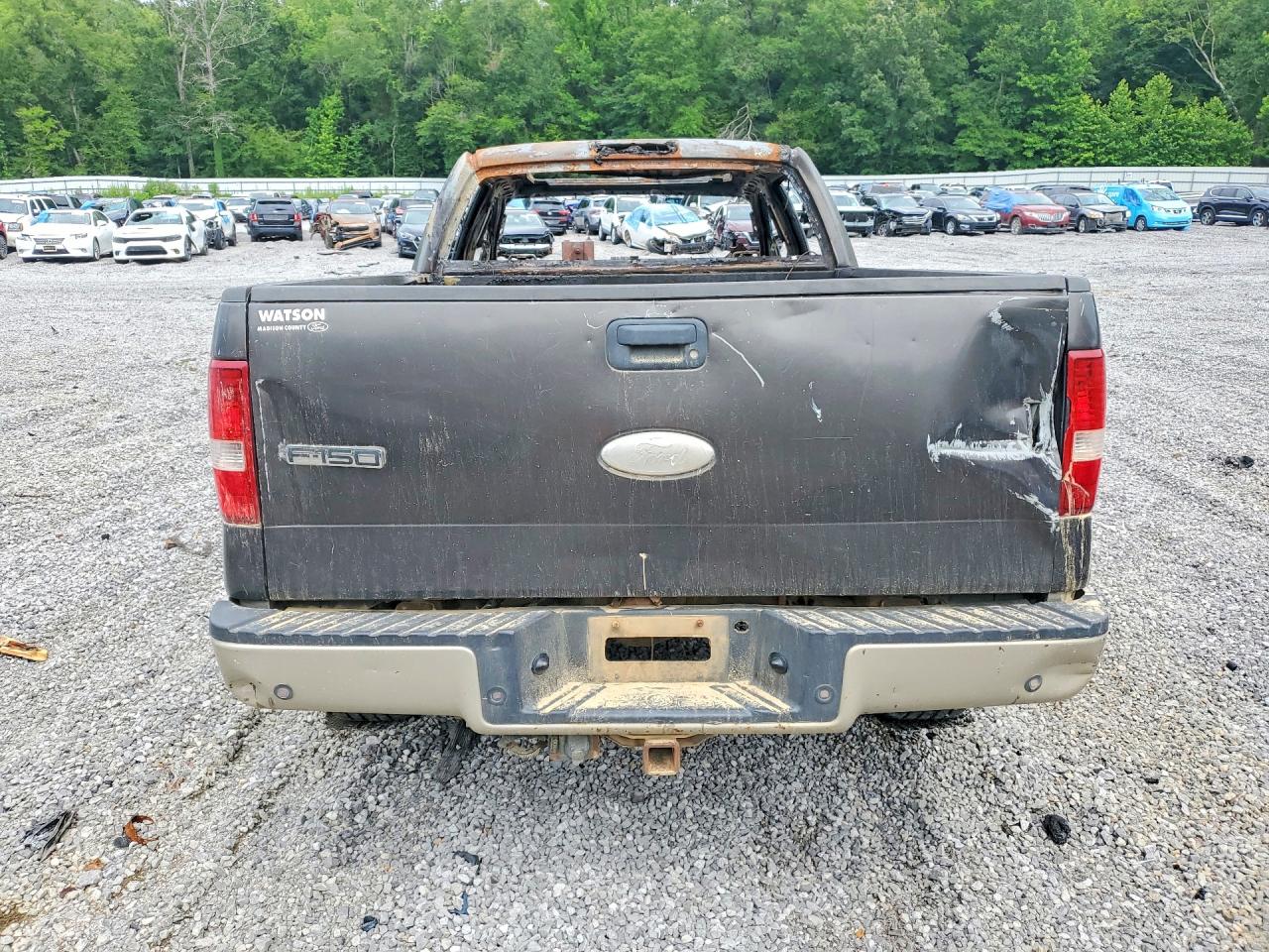 2007 Ford F150 Supercrew Burn vin: 1FTPW14V17FA41642