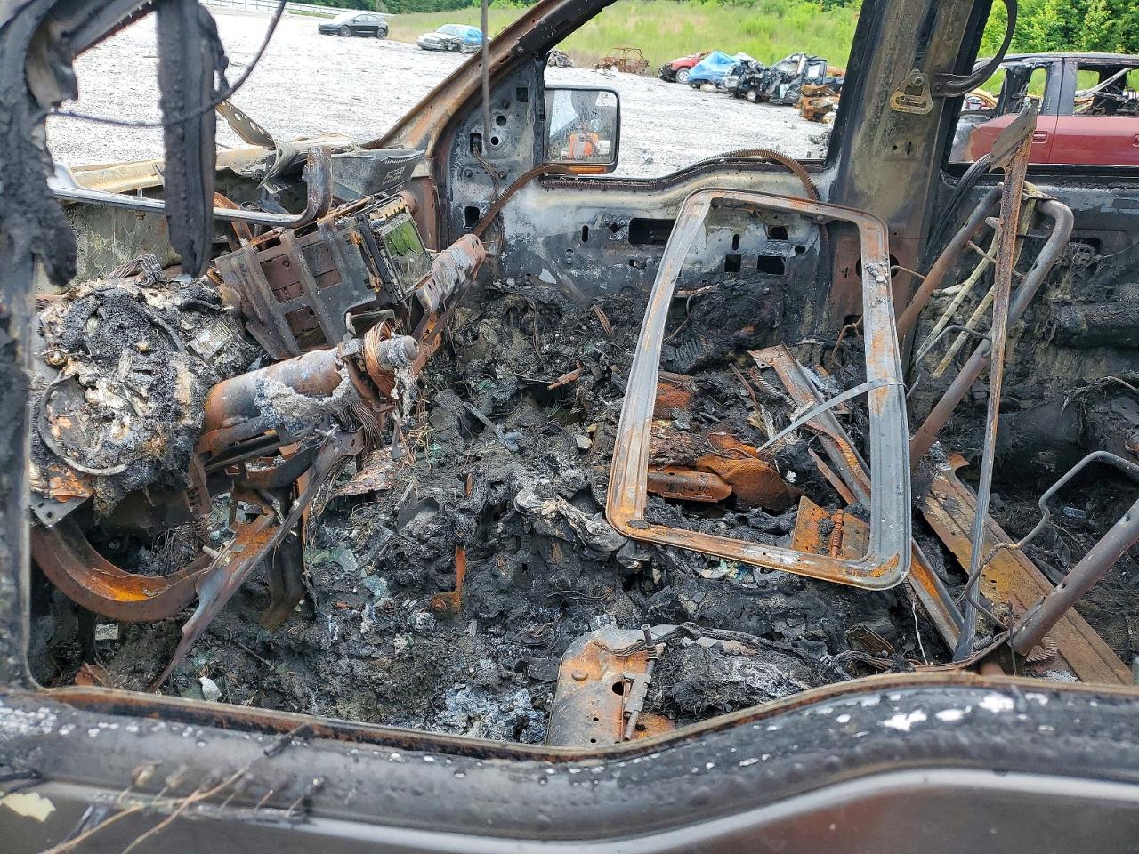2007 Ford F150 Supercrew Burn vin: 1FTPW14V17FA41642
