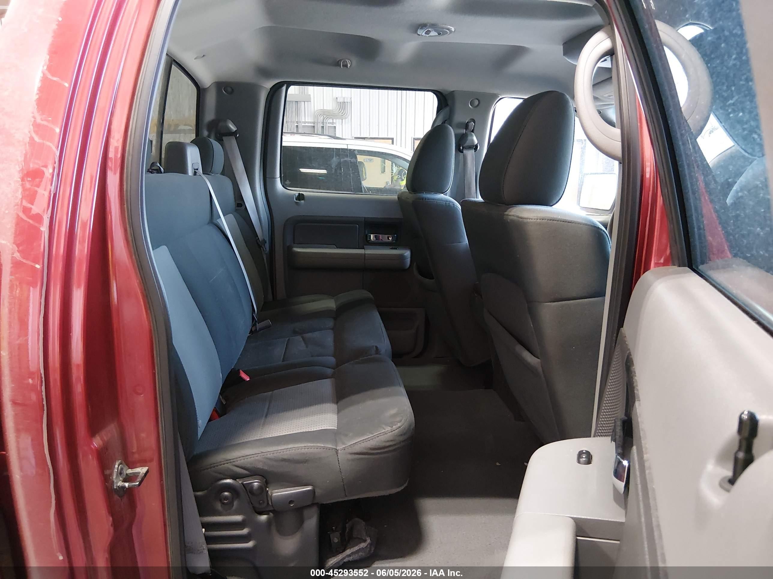 2007 Ford F-150 Red vin: 1FTPW14V17FB26948