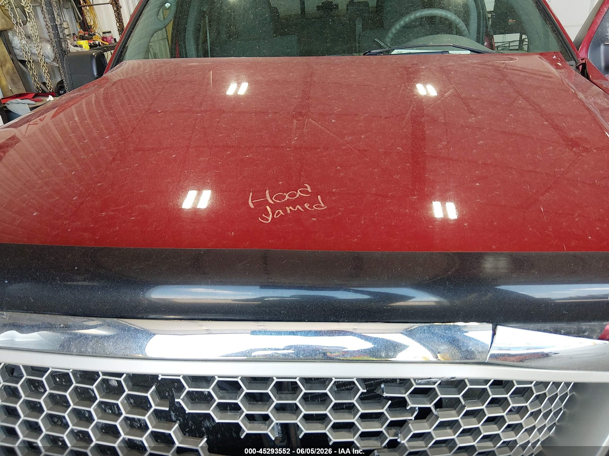 2007 Ford F-150 Red vin: 1FTPW14V17FB26948