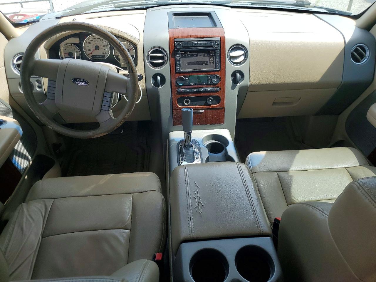 2007 Ford F150 Supercrew Blue vin: 1FTPW14V17FB32698
