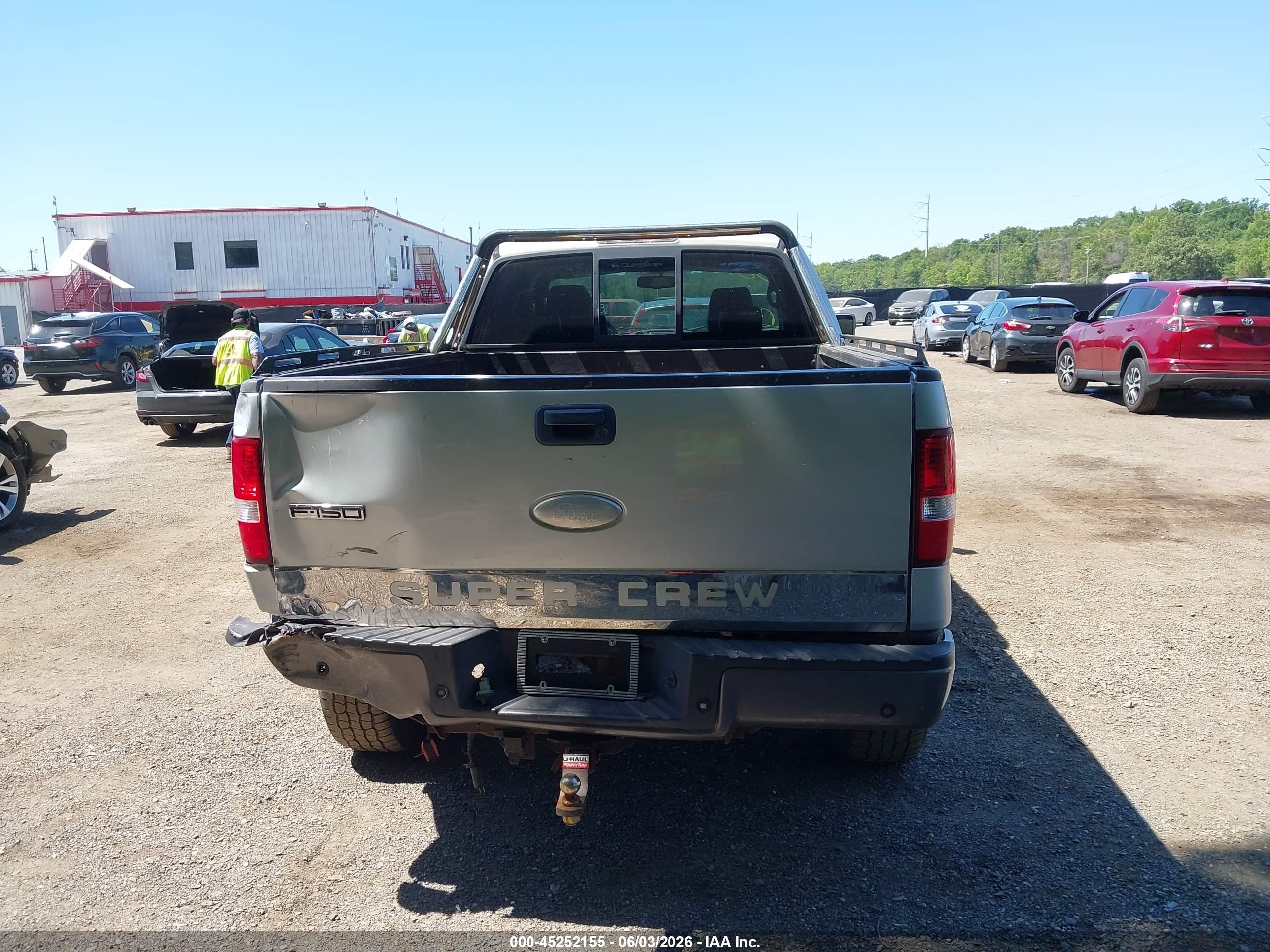 2007 Ford F-150 Fx4/lariat/xlt Gray vin: 1FTPW14V17FB68200