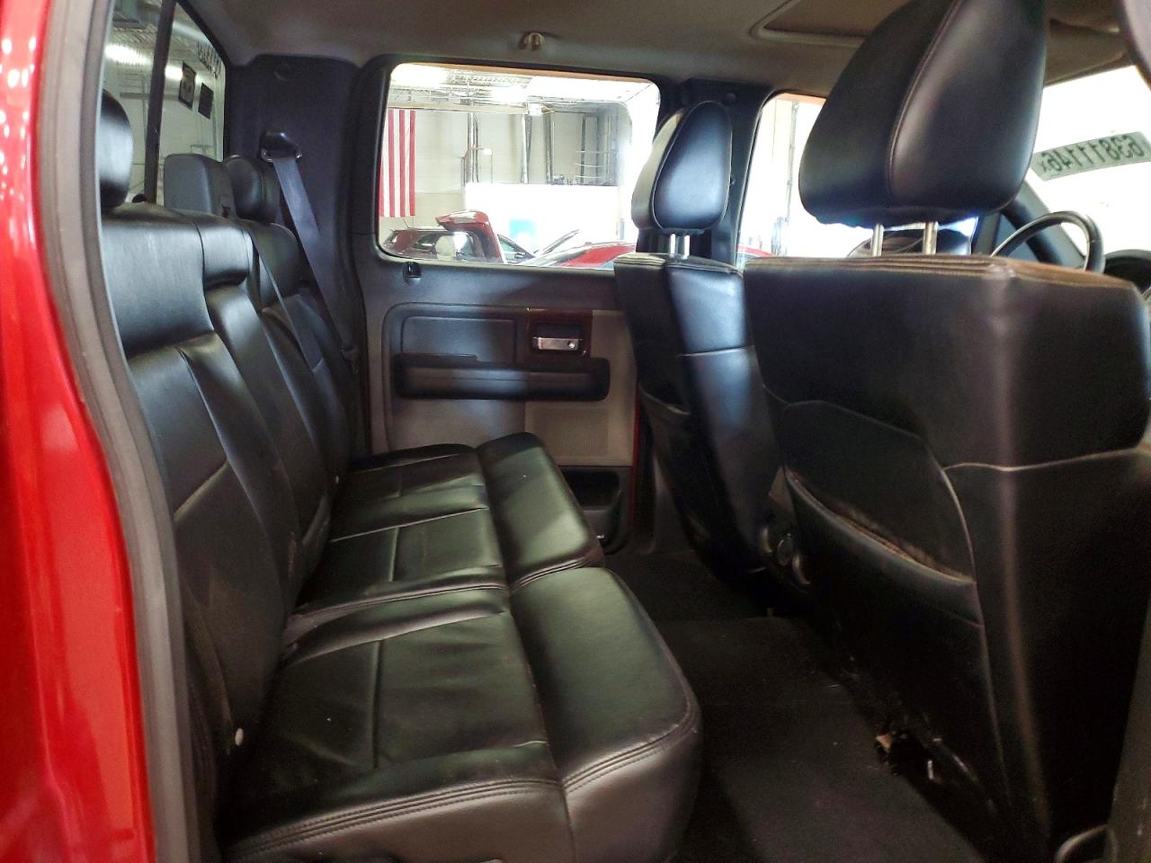 2007 Ford F150 Supercrew Red vin: 1FTPW14V17FB80301