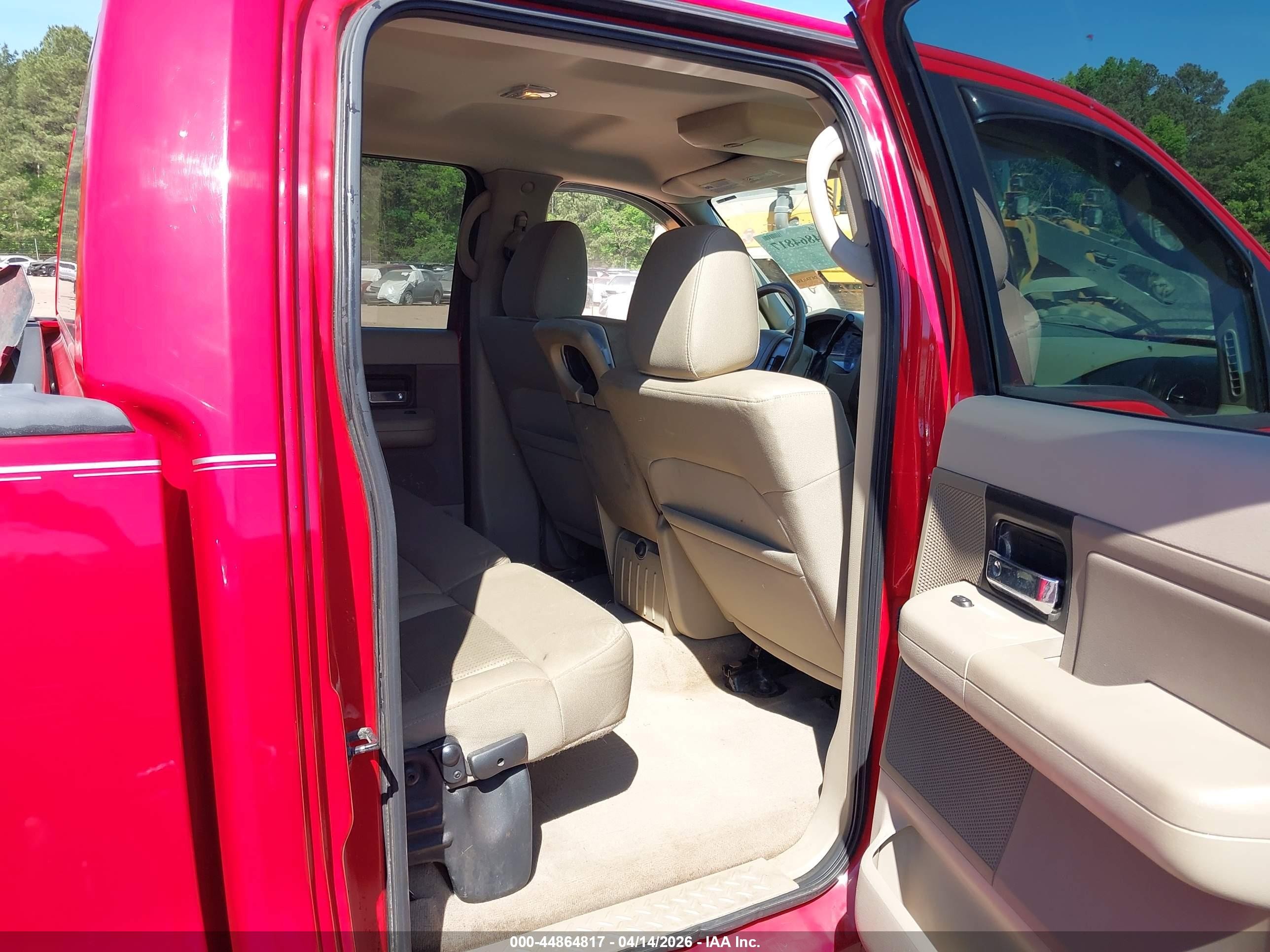 2007 Ford F-150 Fx4/lariat/xlt Red vin: 1FTPW14V17FB85224