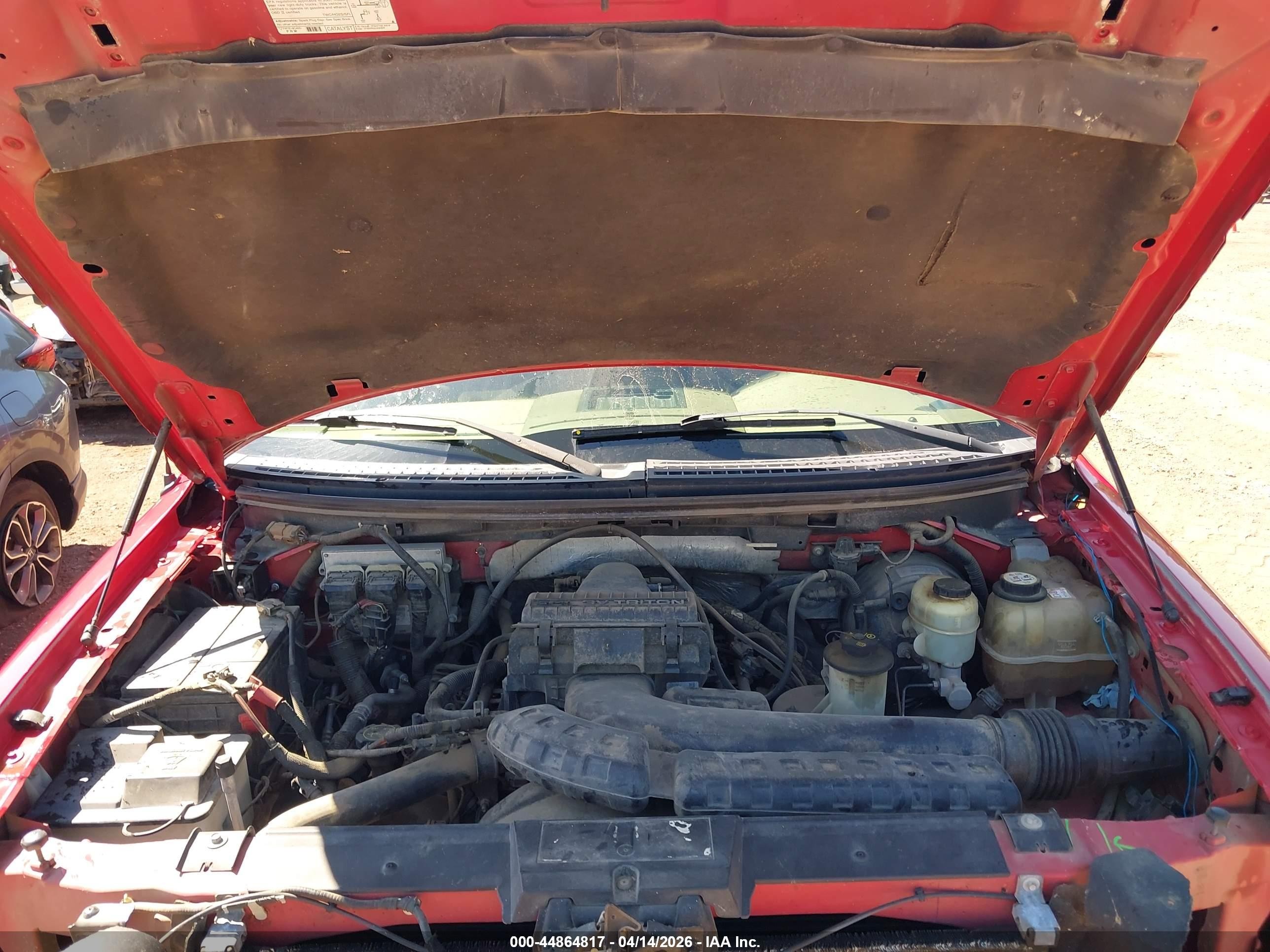 2007 Ford F-150 Fx4/lariat/xlt Red vin: 1FTPW14V17FB85224