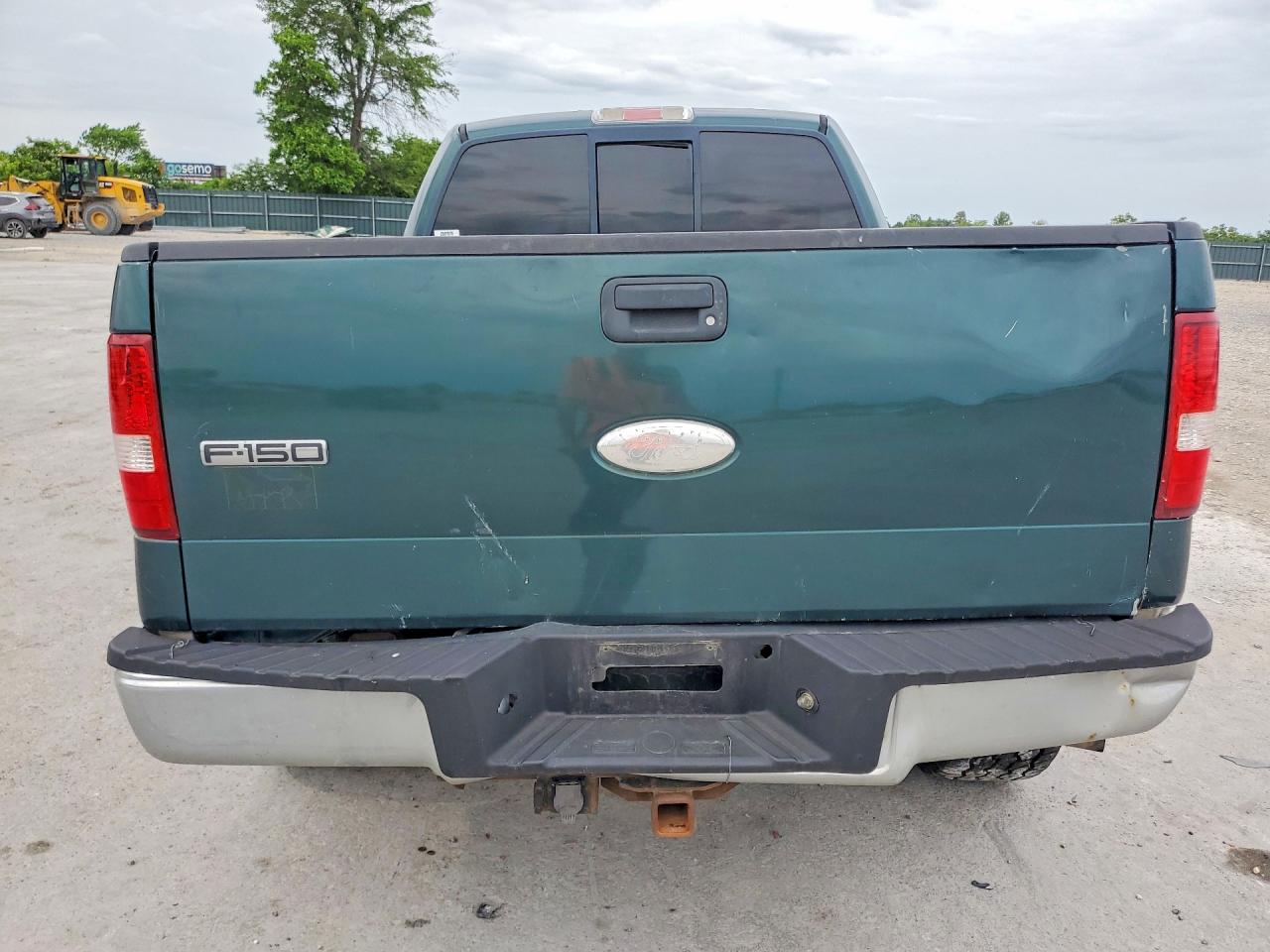 2007 Ford F150 Supercrew Зеленый vin: 1FTPW14V17KA95594