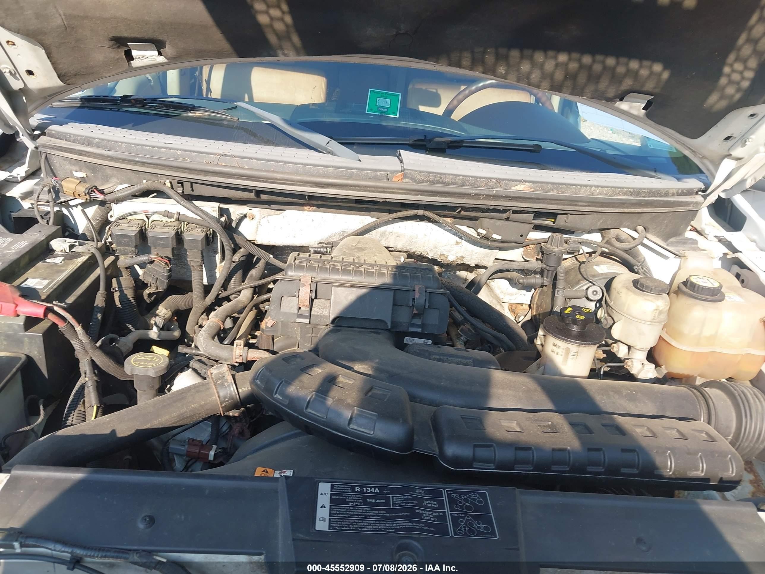 2007 Ford F-150 Fx4/lariat/xlt White vin: 1FTPW14V17KD37378
