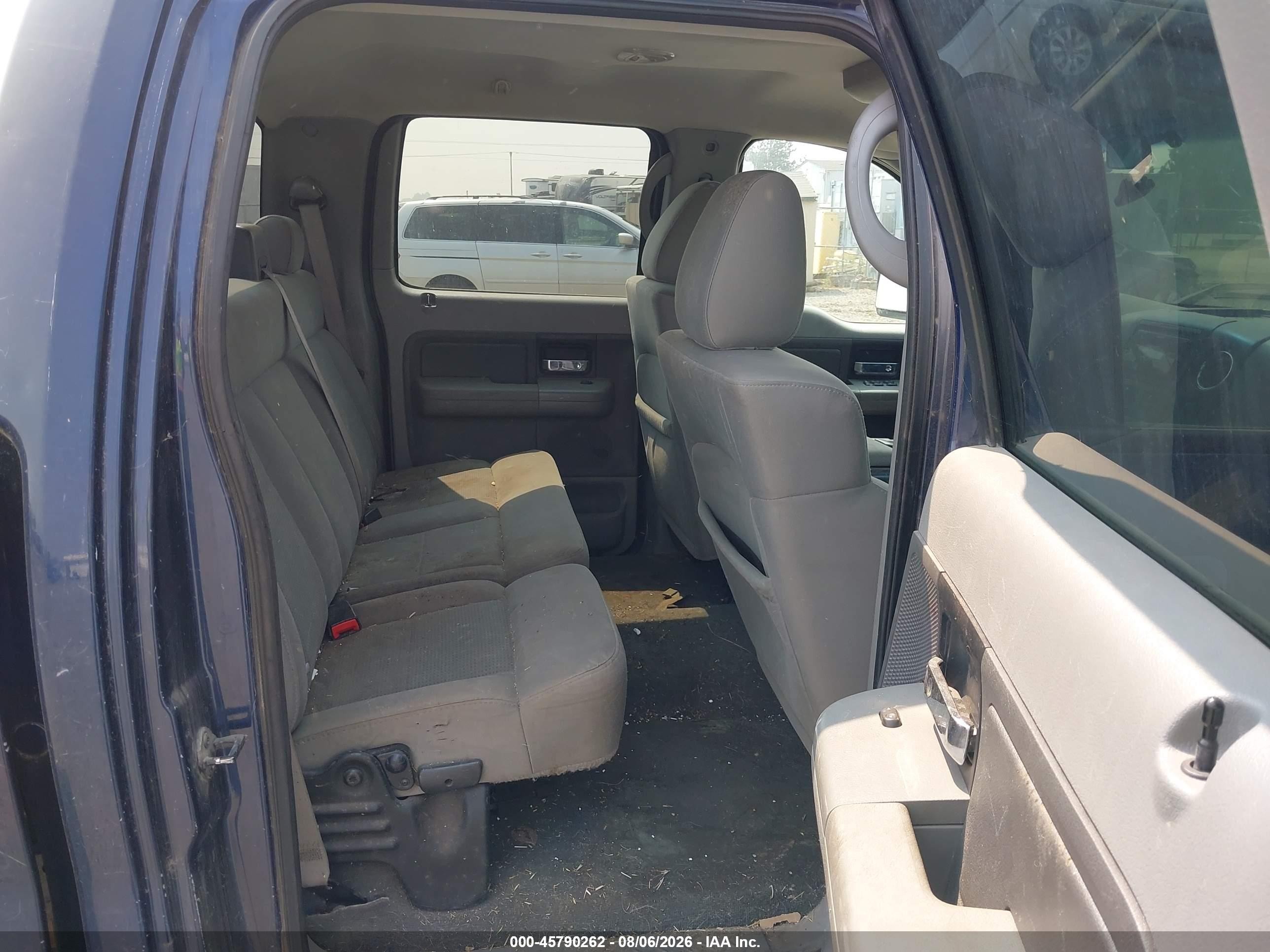 2007 Ford F-150 Fx4/lariat/xlt Blue vin: 1FTPW14V17KD52446