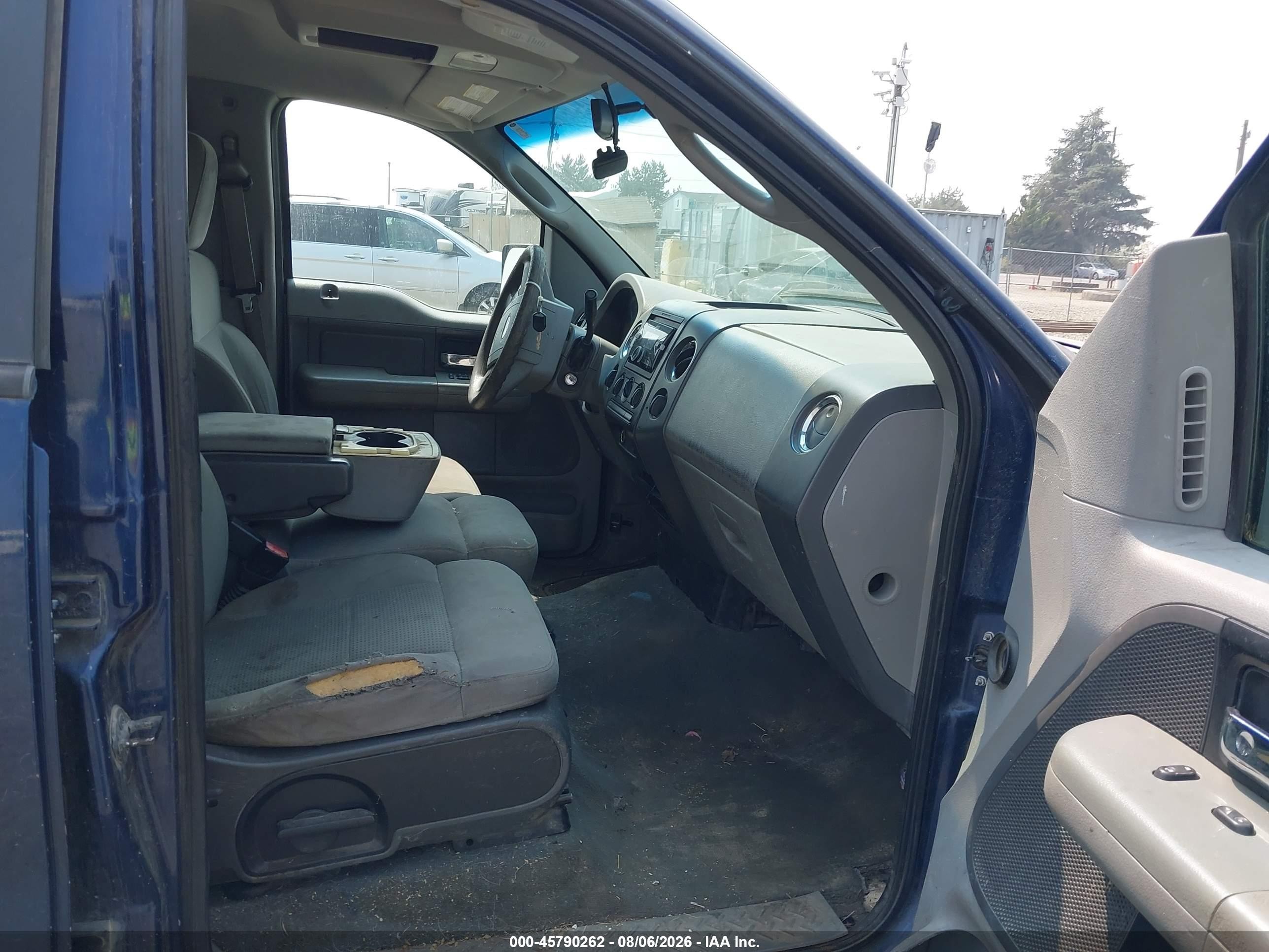 2007 Ford F-150 Fx4/lariat/xlt Blue vin: 1FTPW14V17KD52446
