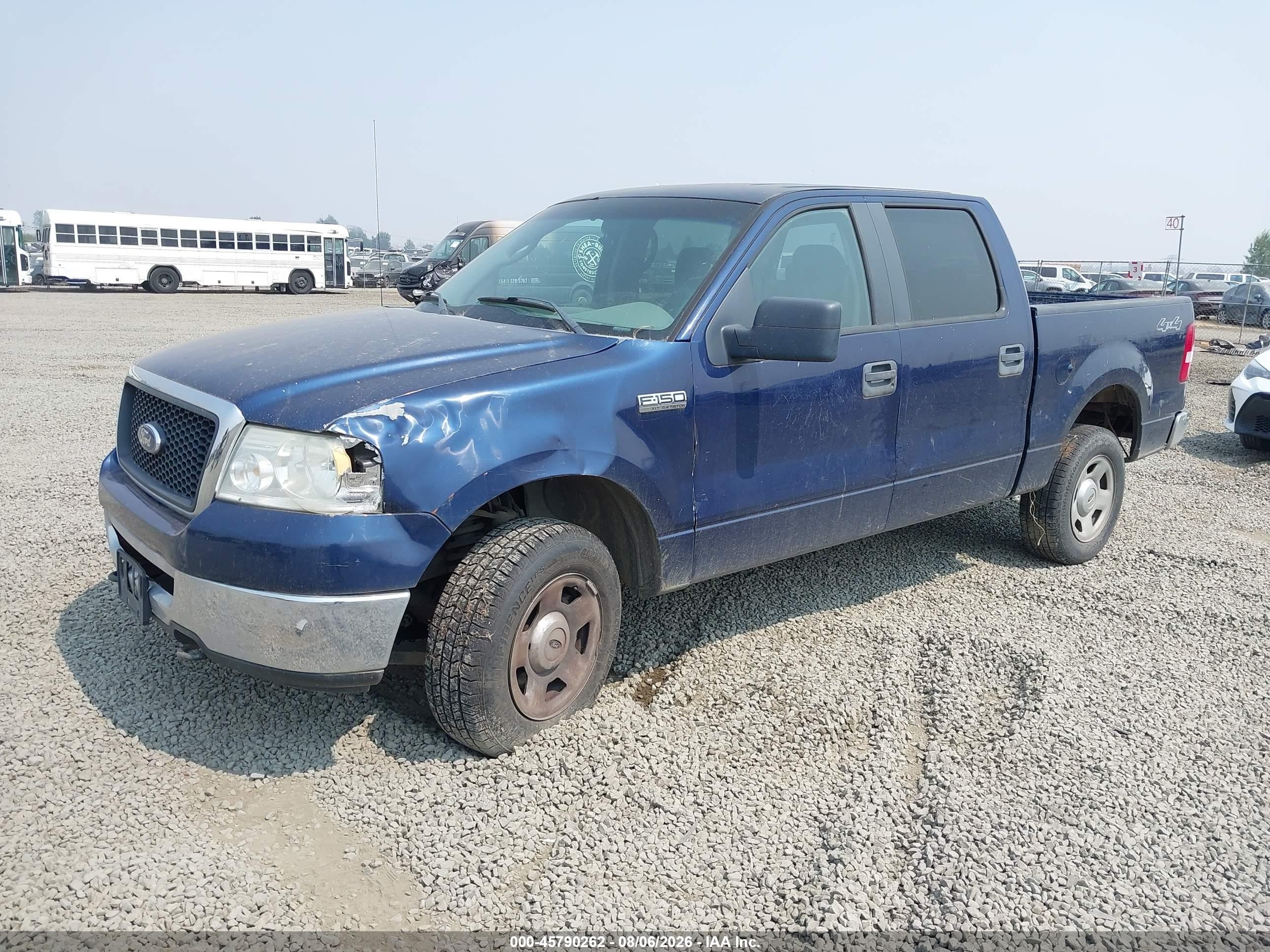 2007 Ford F-150 Fx4/lariat/xlt Blue vin: 1FTPW14V17KD52446