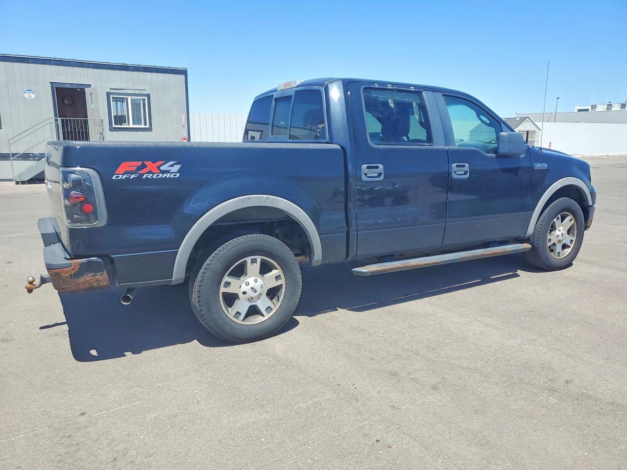 2007 Ford F150 Supercrew Black vin: 1FTPW14V17KD58098