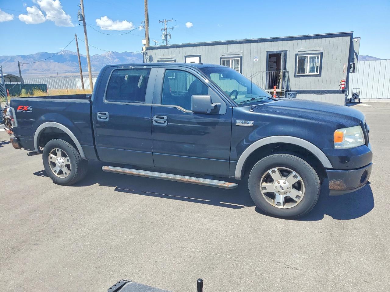 2007 Ford F150 Supercrew Black vin: 1FTPW14V17KD58098
