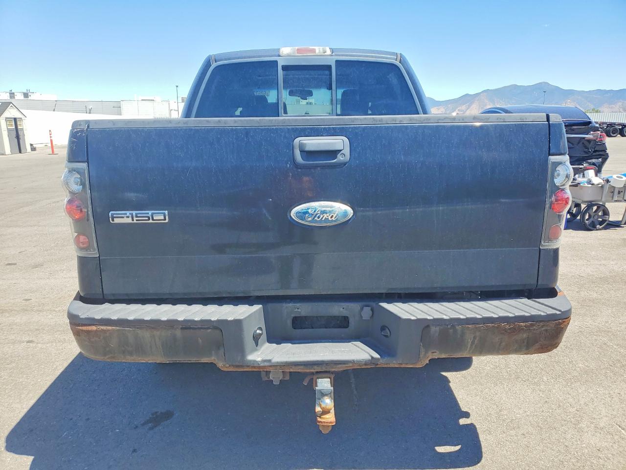 2007 Ford F150 Supercrew Black vin: 1FTPW14V17KD58098
