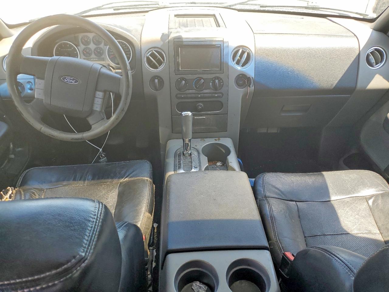 2007 Ford F150 Supercrew Black vin: 1FTPW14V17KD58098