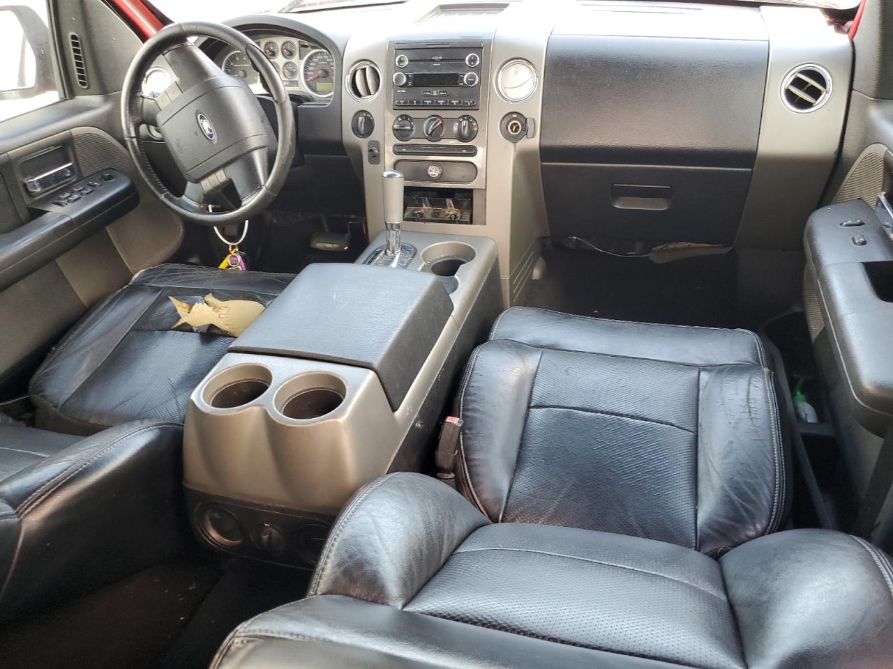 2008 Ford F150 Supercrew Red vin: 1FTPW14V18FA52089