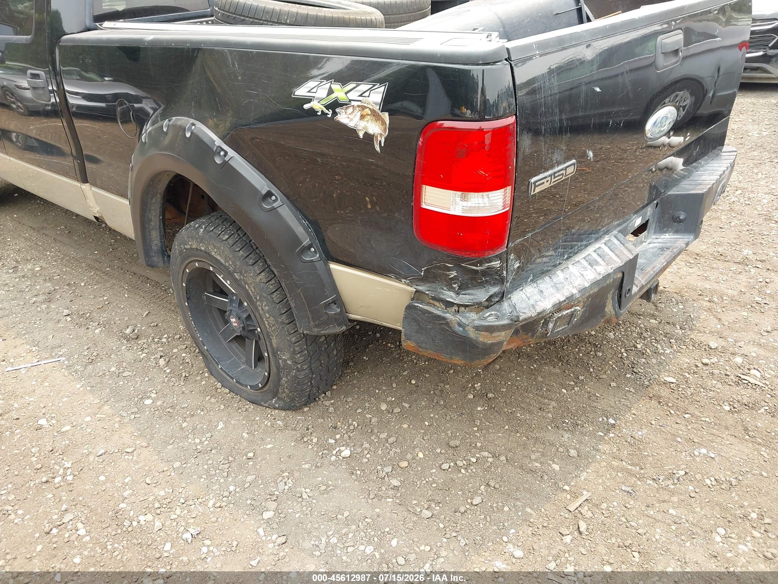 2008 Ford F-150 60th Anniversary/fx4/king Ranch/lariat/xlt Black vin: 1FTPW14V18FA54991