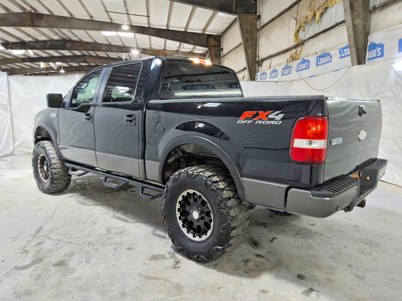 2008 Ford F150 Supercrew Black vin: 1FTPW14V18FA60693