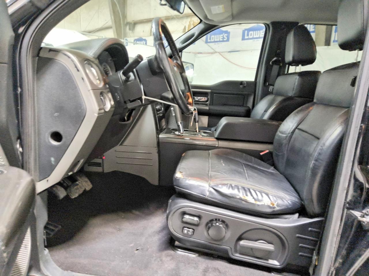 2008 Ford F150 Supercrew Black vin: 1FTPW14V18FA60693