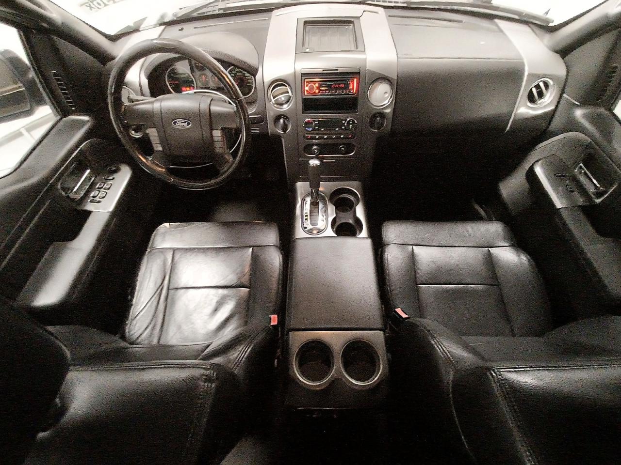 2008 Ford F150 Supercrew Black vin: 1FTPW14V18FA60693