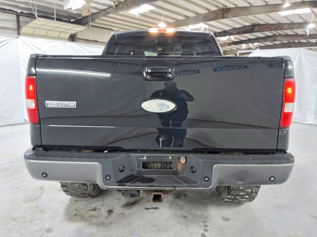 2008 Ford F150 Supercrew Black vin: 1FTPW14V18FA60693