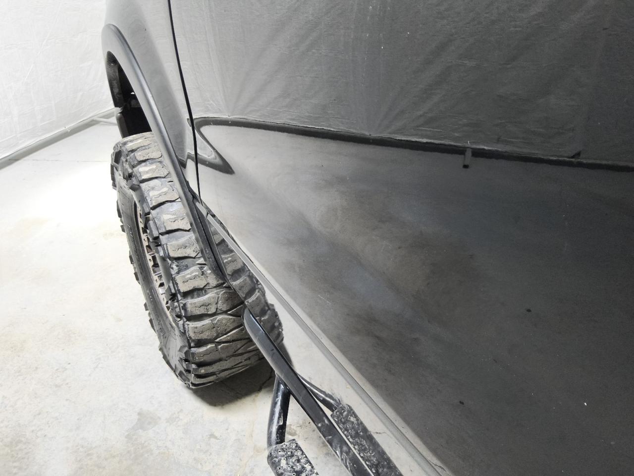 2008 Ford F150 Supercrew Black vin: 1FTPW14V18FA60693 Damage: Left Front Door, Chipped, 2