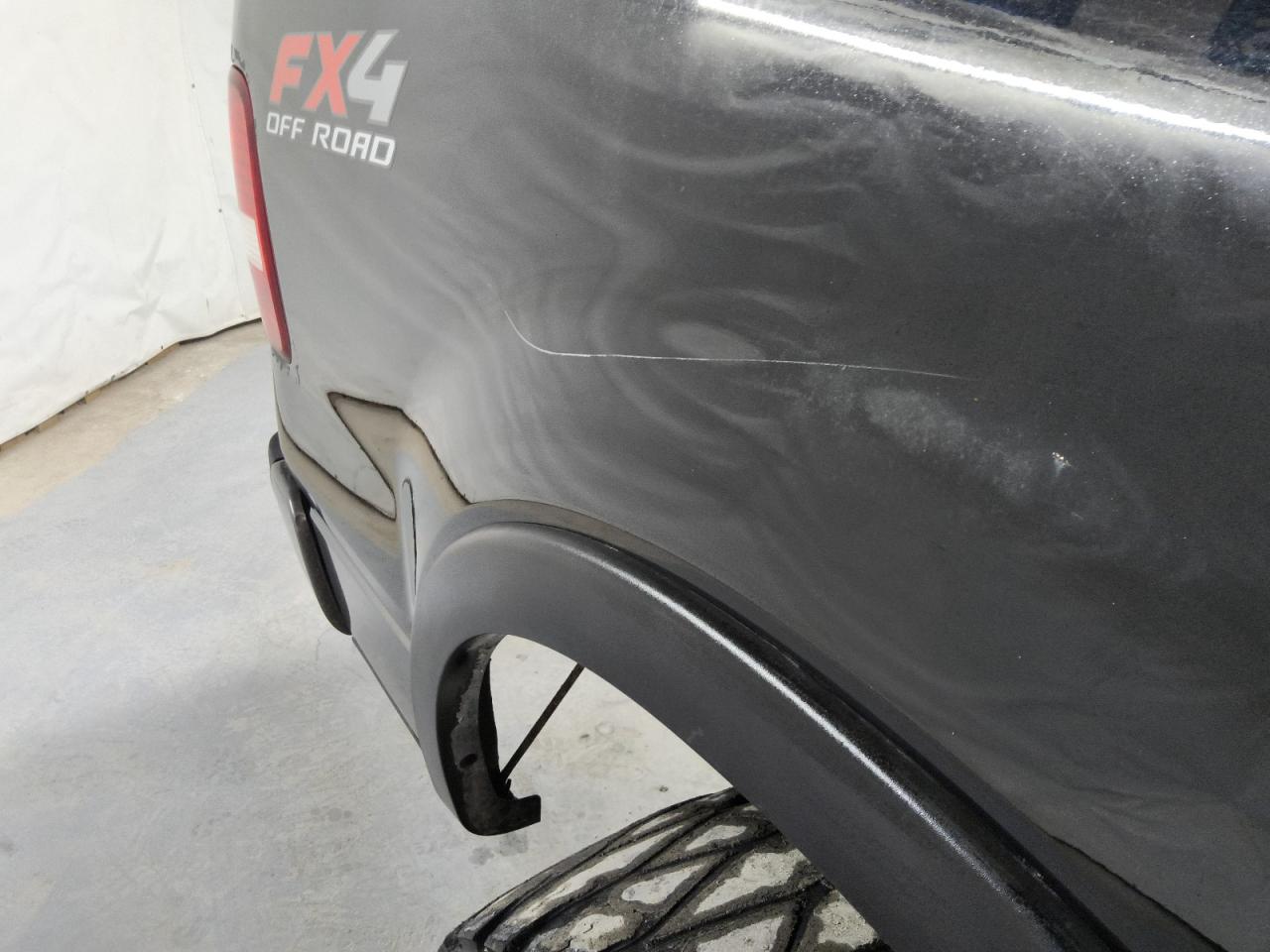 2008 Ford F150 Supercrew Black vin: 1FTPW14V18FA60693 Damage: Right Bed Side, Multiple Scratches Heavy, 3
