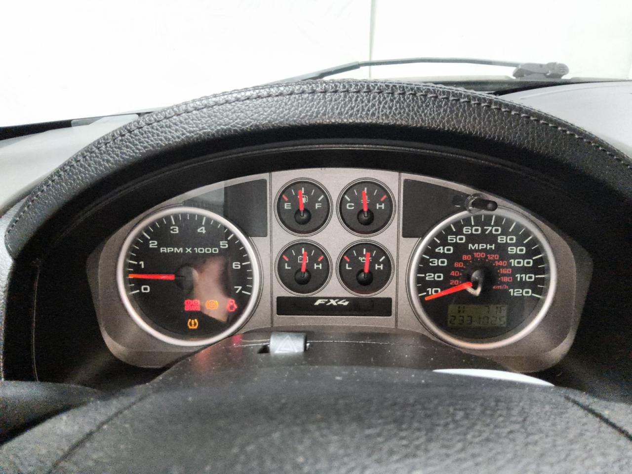 2008 Ford F150 Supercrew Black vin: 1FTPW14V18FA60693 Damage: Warning Light - Abs, On, Unacceptable