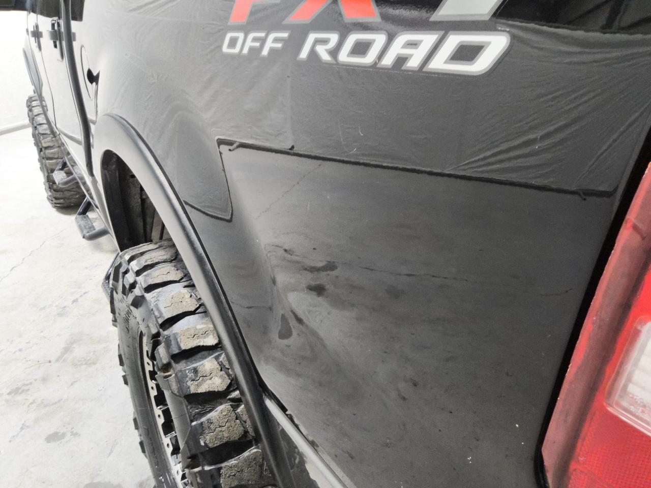 2008 Ford F150 Supercrew Black vin: 1FTPW14V18FA60693 Damage: Left Bed Side, Multiple Scratches Heavy, 3