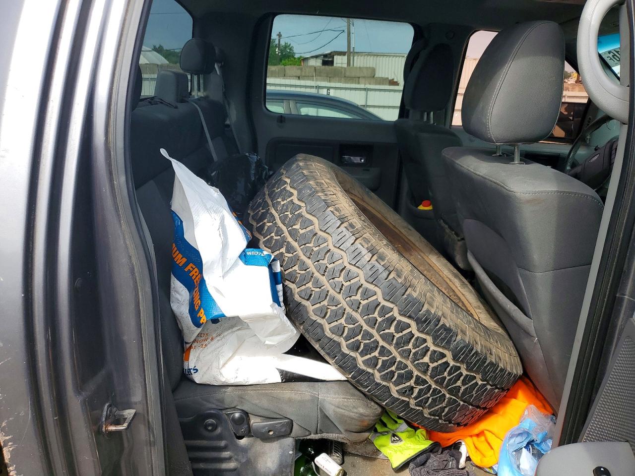 2008 Ford F150 Supercrew Gray vin: 1FTPW14V18FA69667