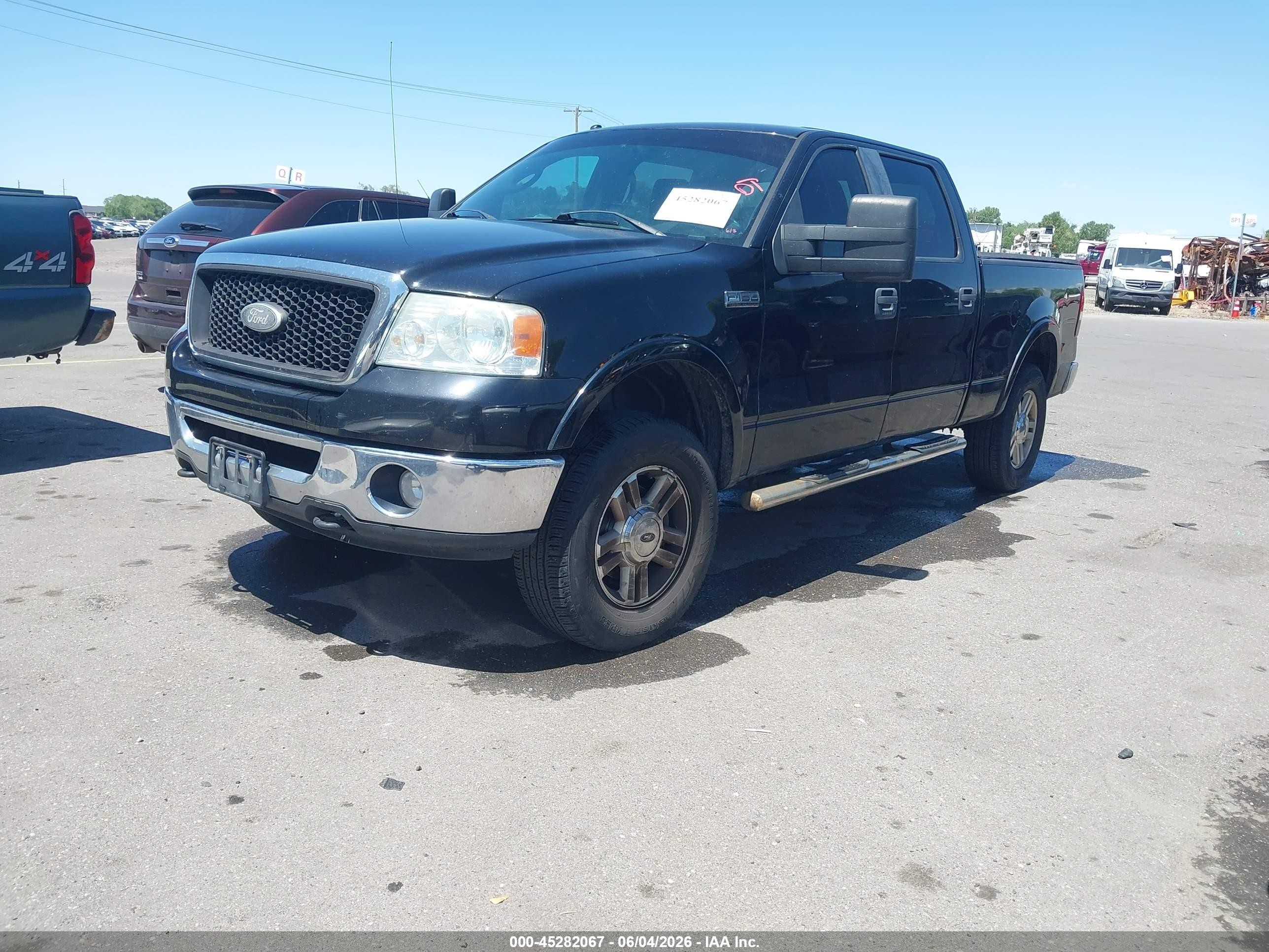 2008 Ford F-150 60th Anniversary/fx4/king Ranch/lariat/xlt Black vin: 1FTPW14V18FB48952